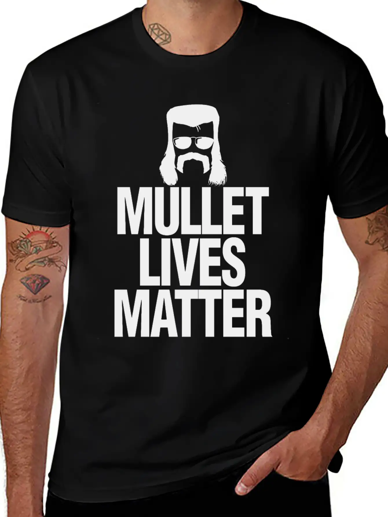 Mullet Lives Matter Essential Cotton Tee For Daily Outfits ¨C Unisex Style