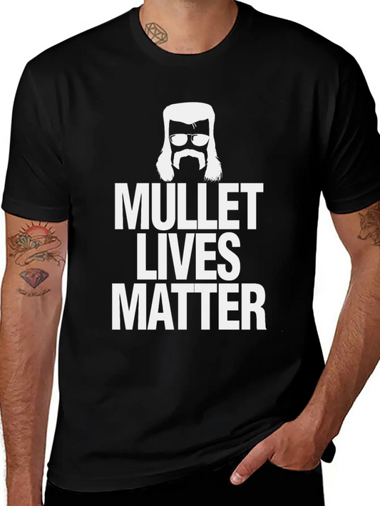 Mullet Lives Matter Essential Cotton Tee For Daily Outfits ¨C Unisex Style