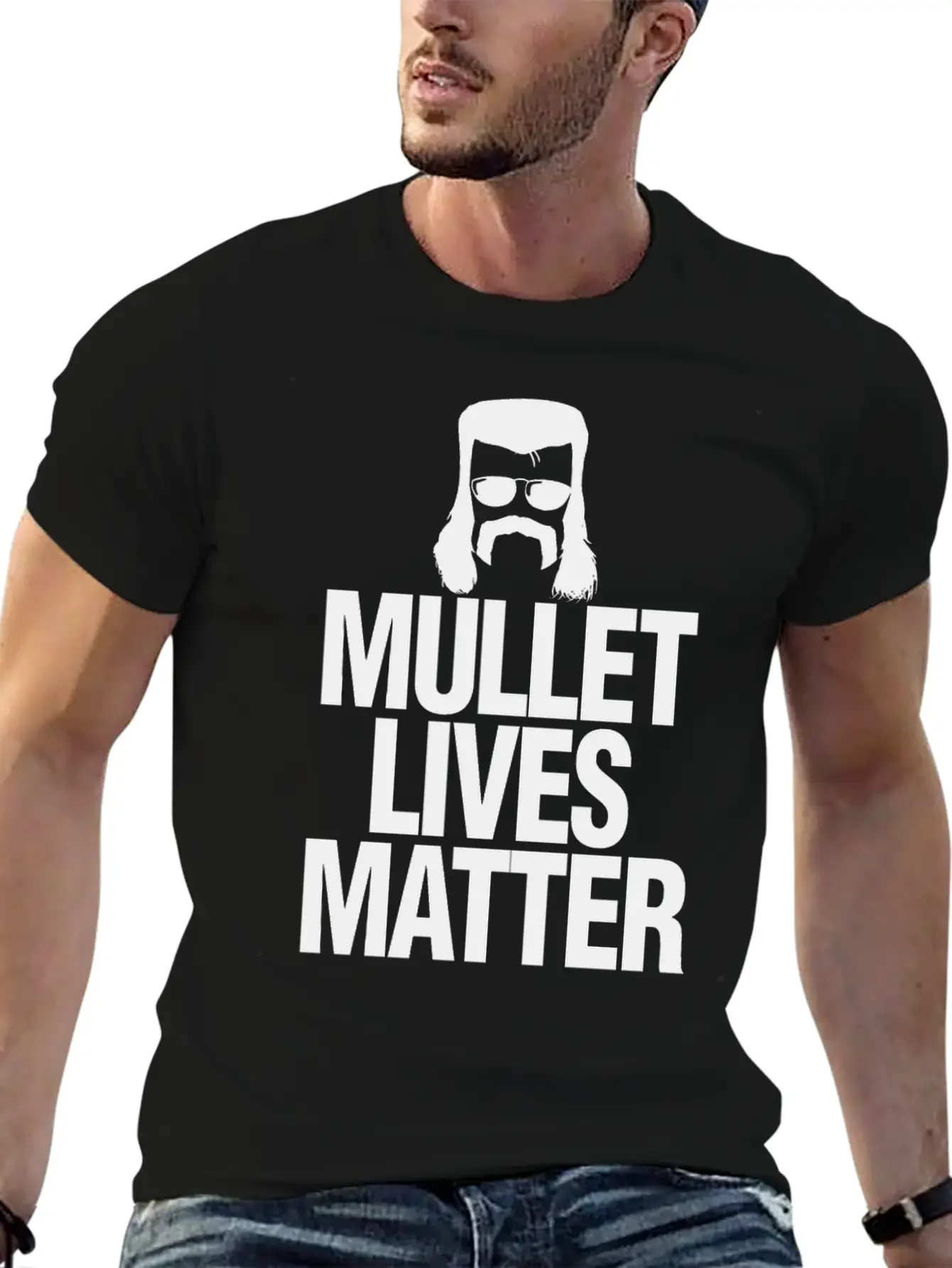 Mullet Lives Matter Essential Cotton Tee For Daily Outfits ¨C Unisex Style