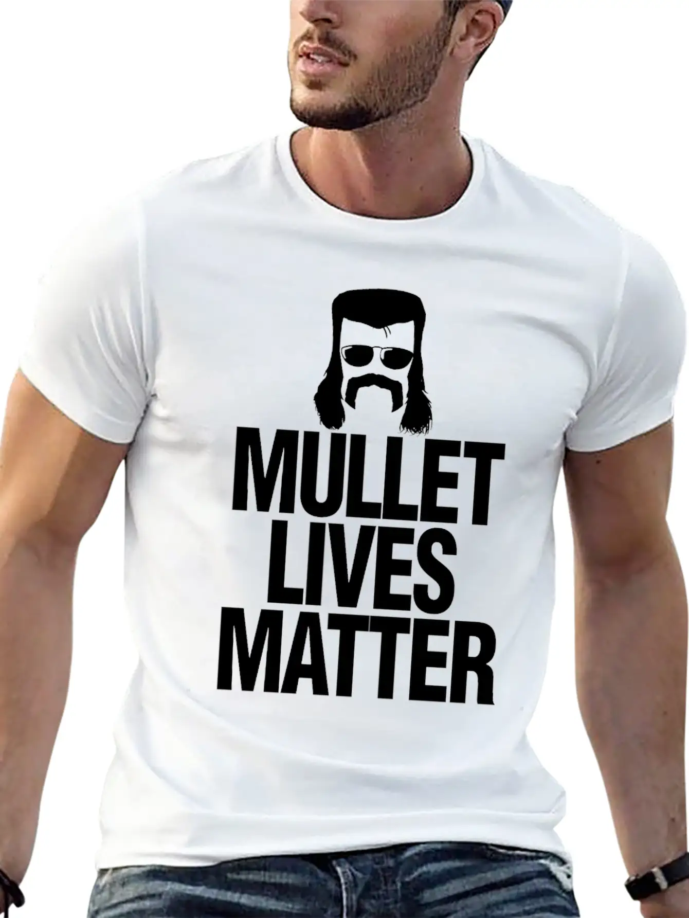 Mullet Lives Matter Essential Cotton Tee For Daily Outfits ¨C Unisex Style