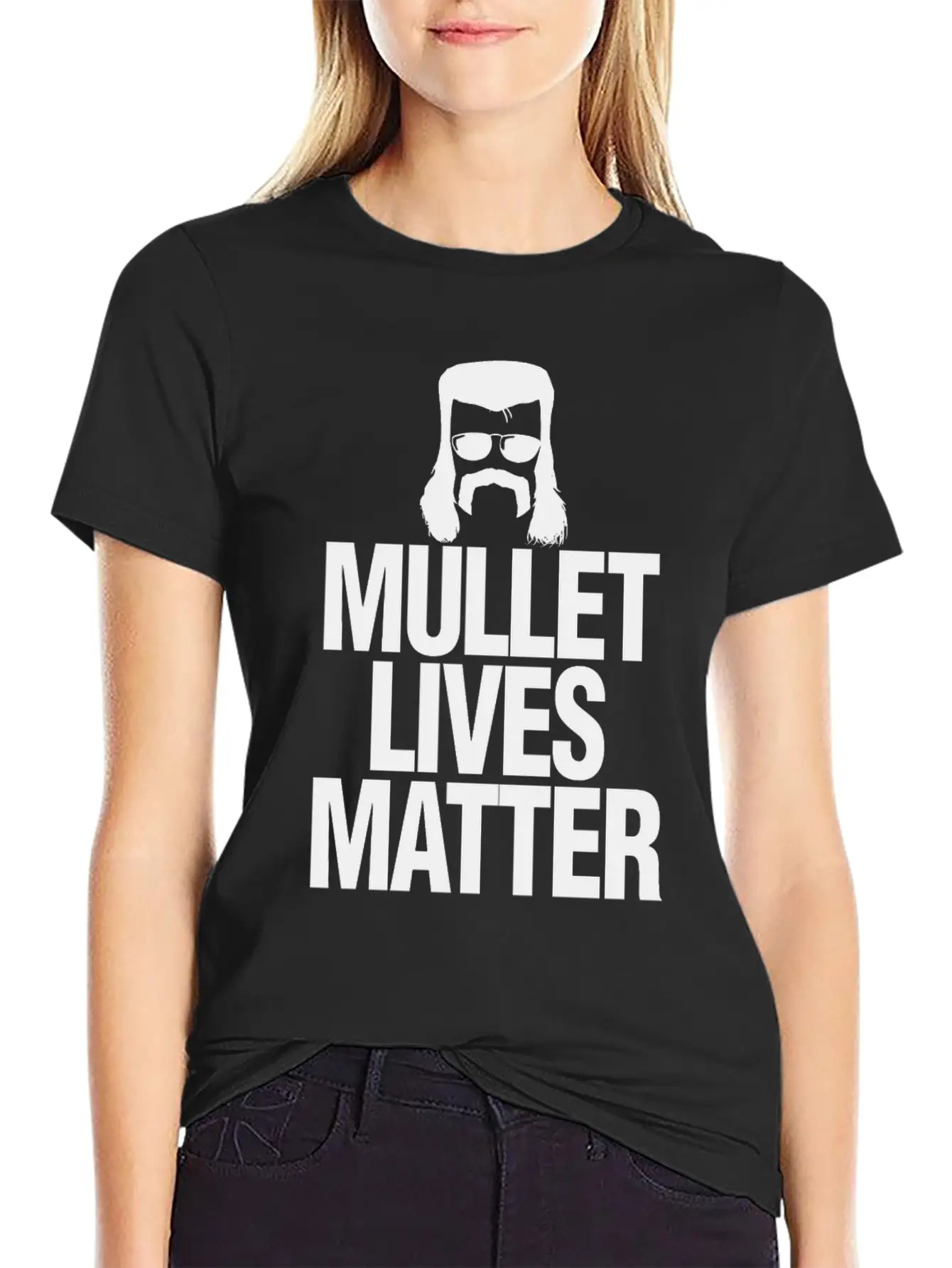 Mullet Lives Matter Essential Cotton Tee For Daily Outfits ¨C Unisex Style