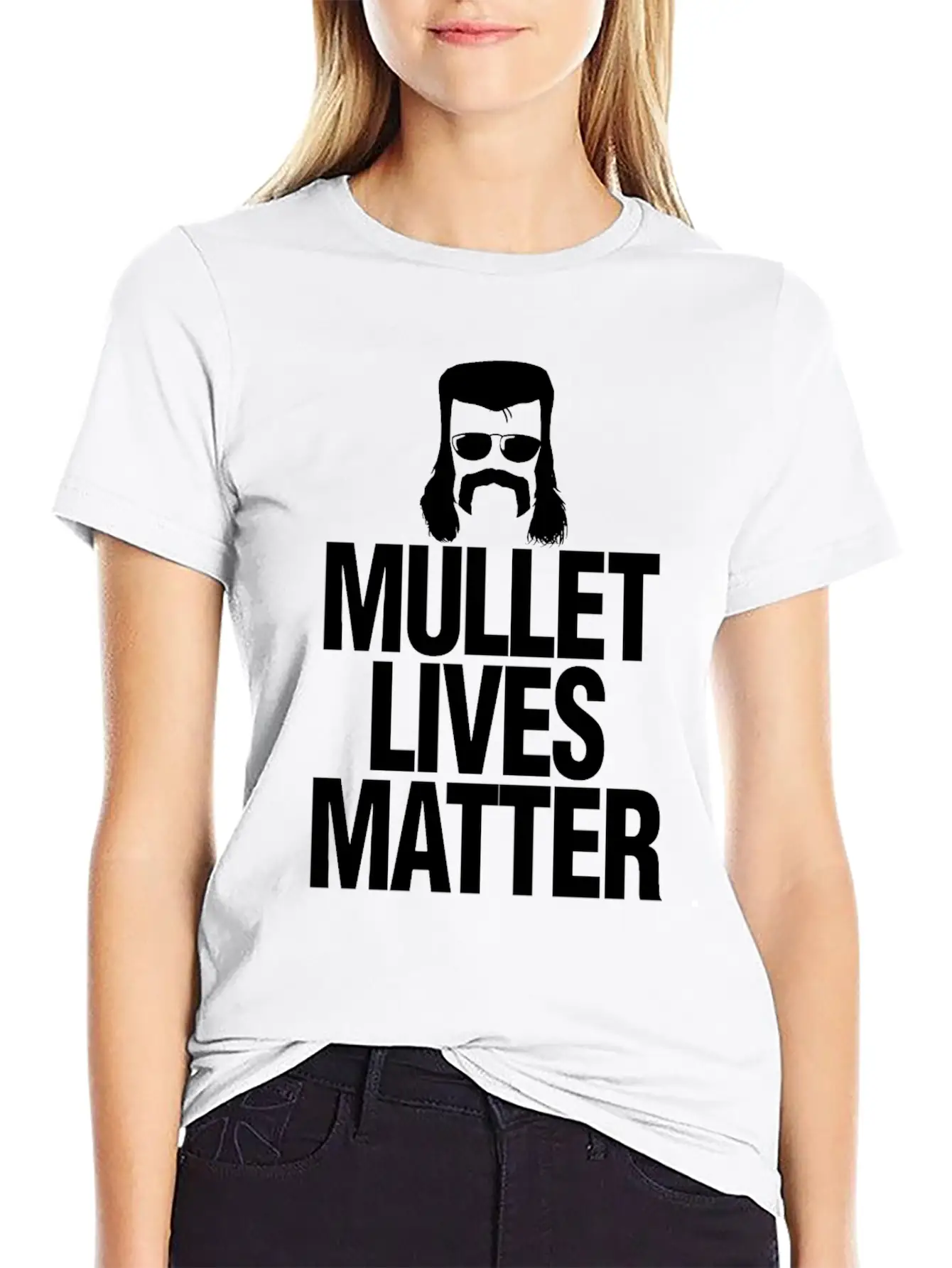 Mullet Lives Matter Essential Cotton Tee For Daily Outfits ¨C Unisex Style