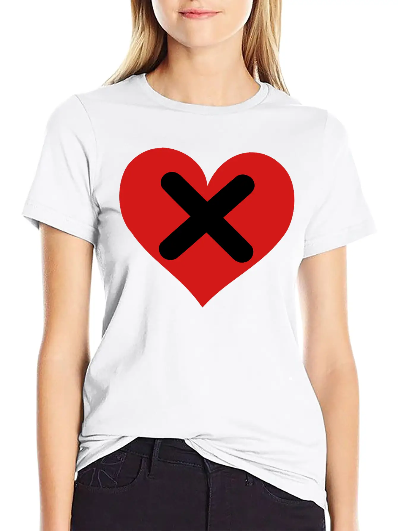 ??Multiply Love-Fun Inspirational Love Design Basic Graphic T-Shirt ¨C Daily Comfort In Soft Cotton
