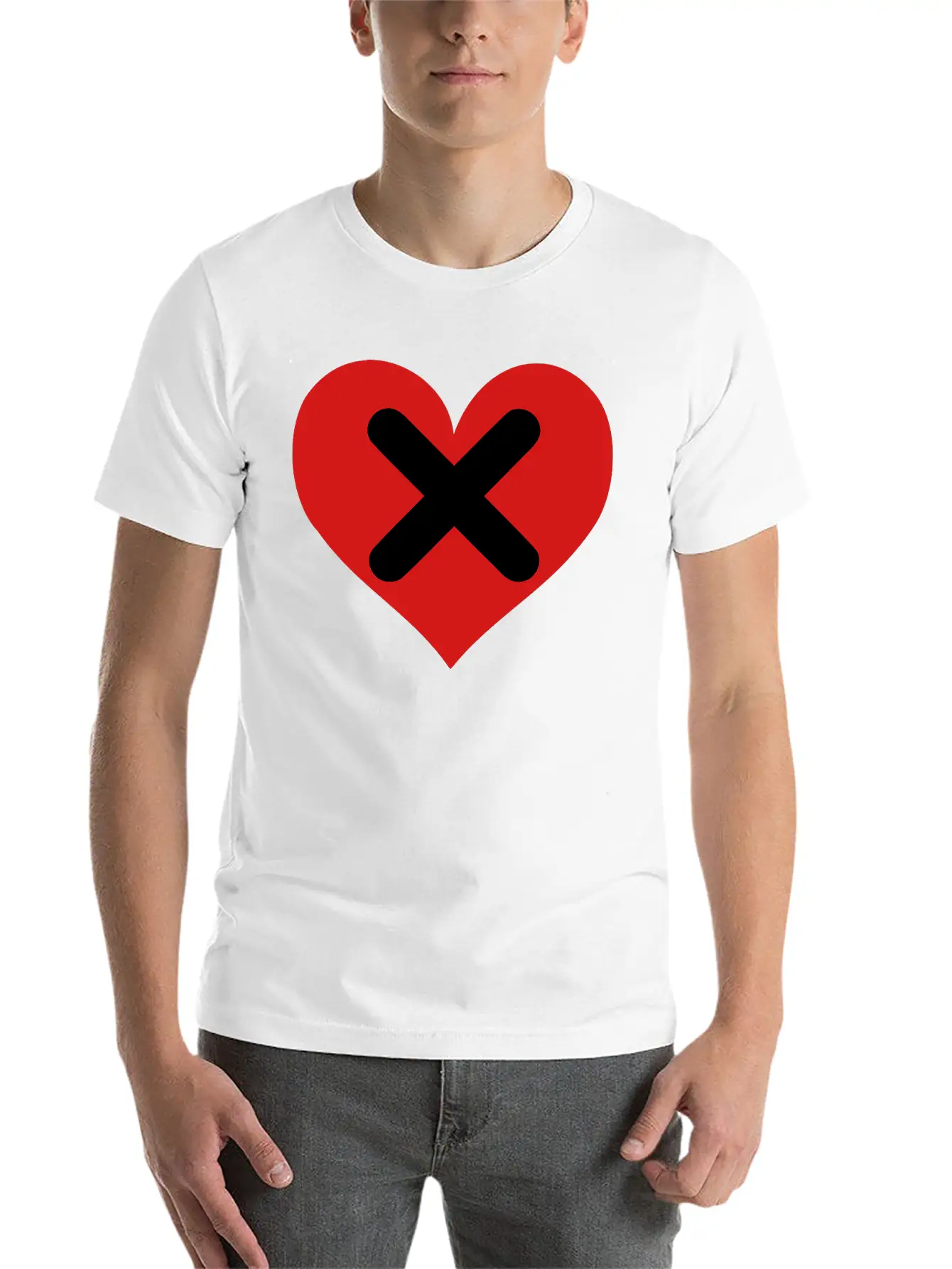 ??Multiply Love-Fun Inspirational Love Design Basic Graphic T-Shirt ¨C Daily Comfort In Soft Cotton