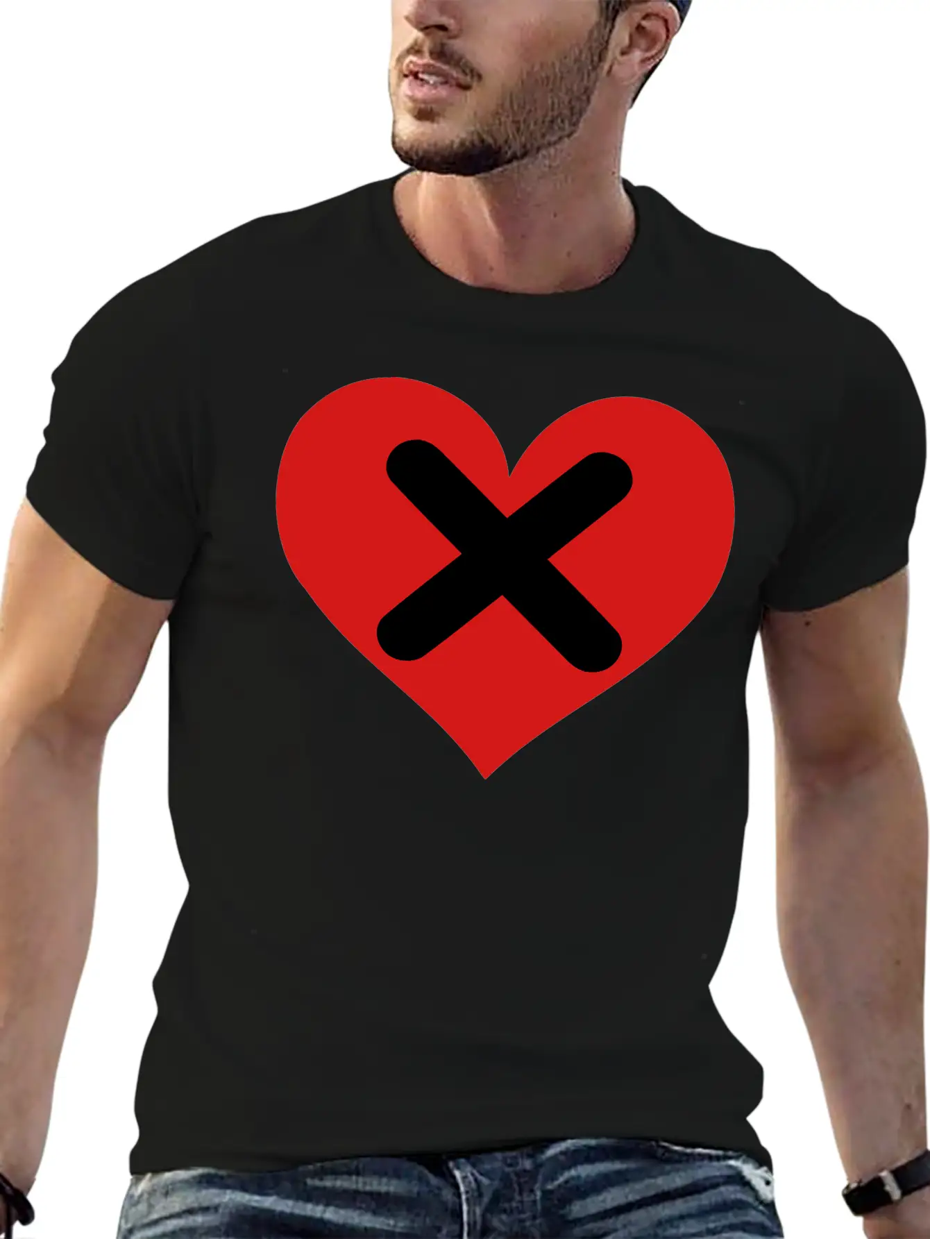 ??Multiply Love-Fun Inspirational Love Design Basic Graphic T-Shirt ¨C Daily Comfort In Soft Cotton