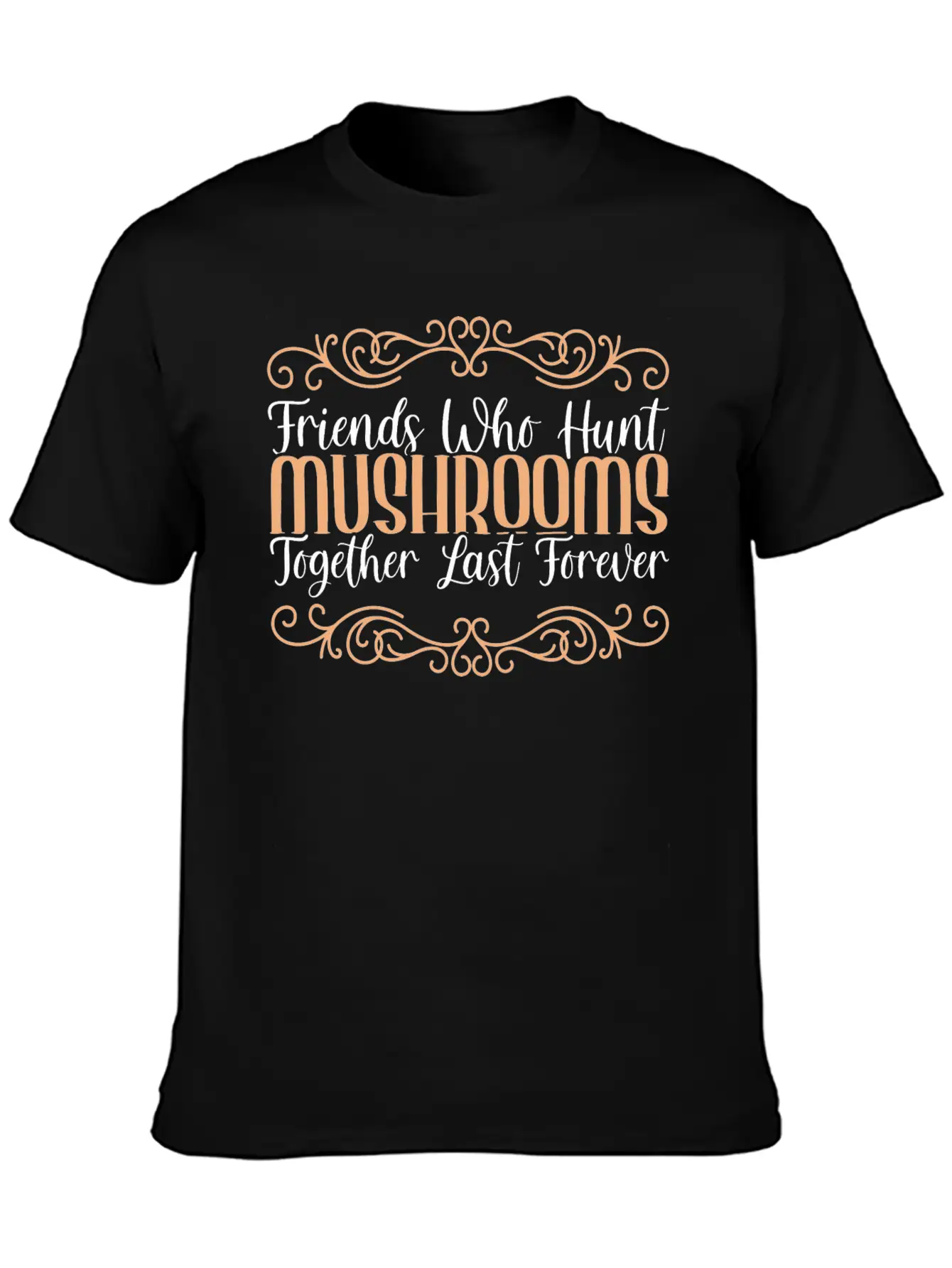 Mushroom Hunting Morel Mushroom Basic Graphic T-Shirt ¨C Daily Comfort In Soft Cotton