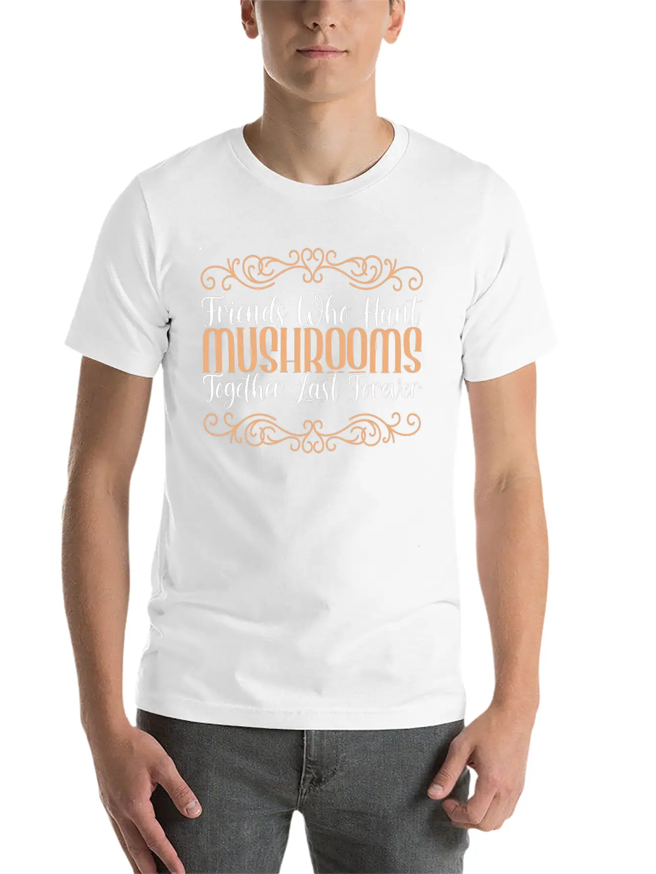 Mushroom Hunting Morel Mushroom Basic Graphic T-Shirt ¨C Daily Comfort In Soft Cotton
