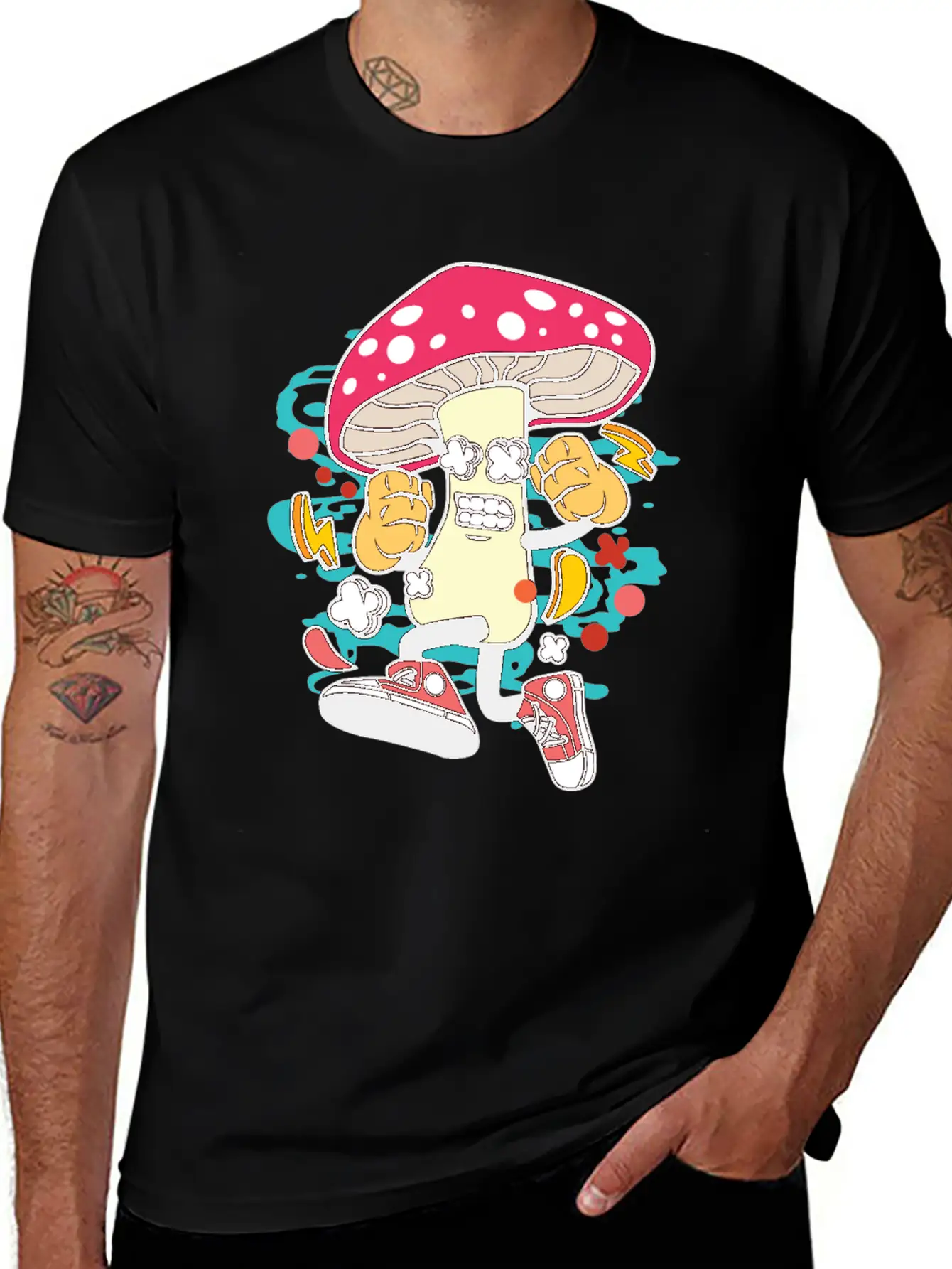 Mushroom Soft Cotton Short Sleeve Tee ¨C Unisex Wardrobe Staple