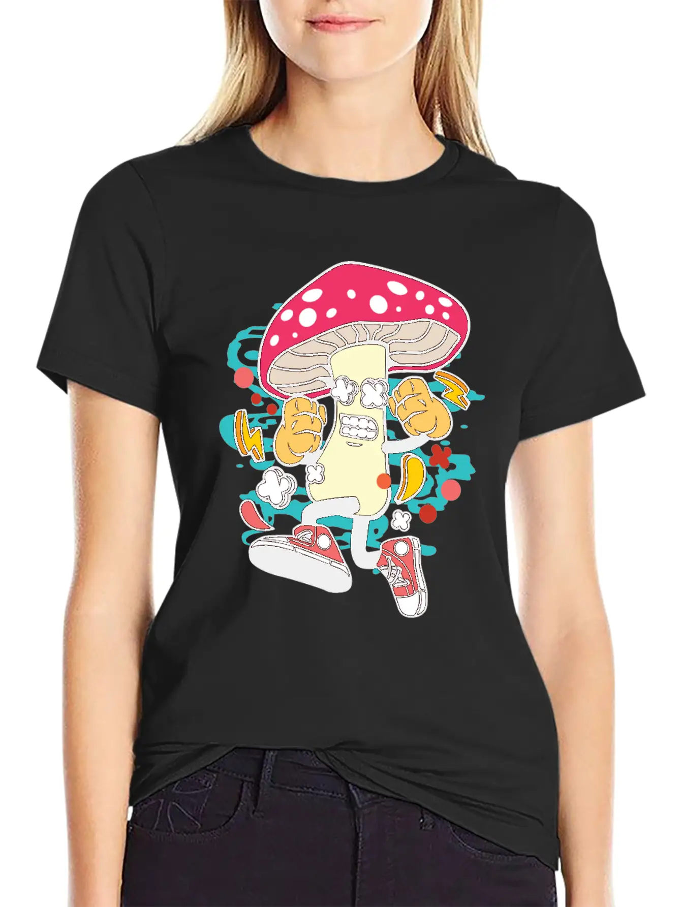Mushroom Soft Cotton Short Sleeve Tee ¨C Unisex Wardrobe Staple