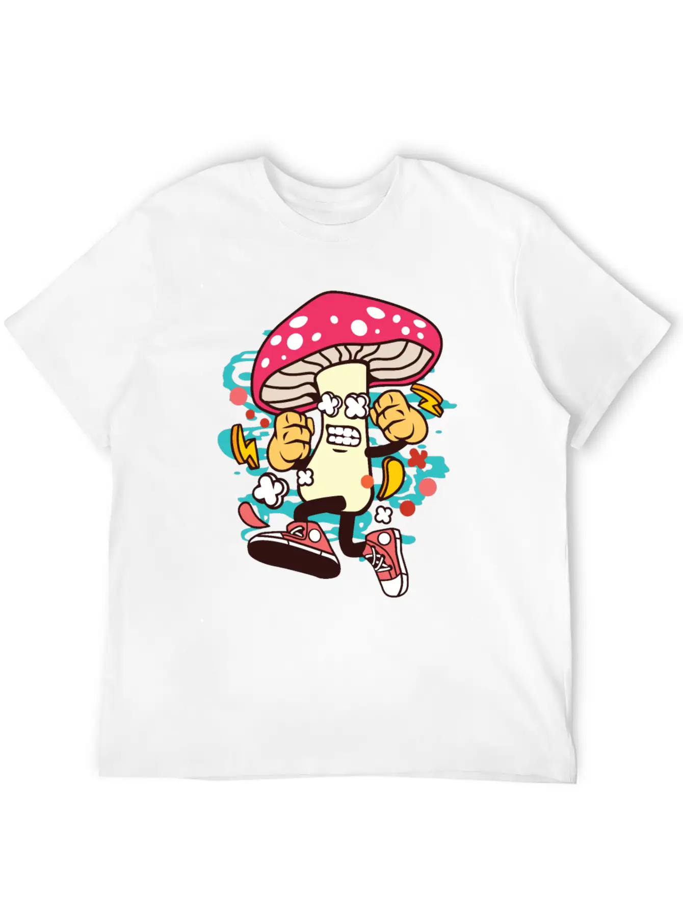 Mushroom Soft Cotton Short Sleeve Tee ¨C Unisex Wardrobe Staple