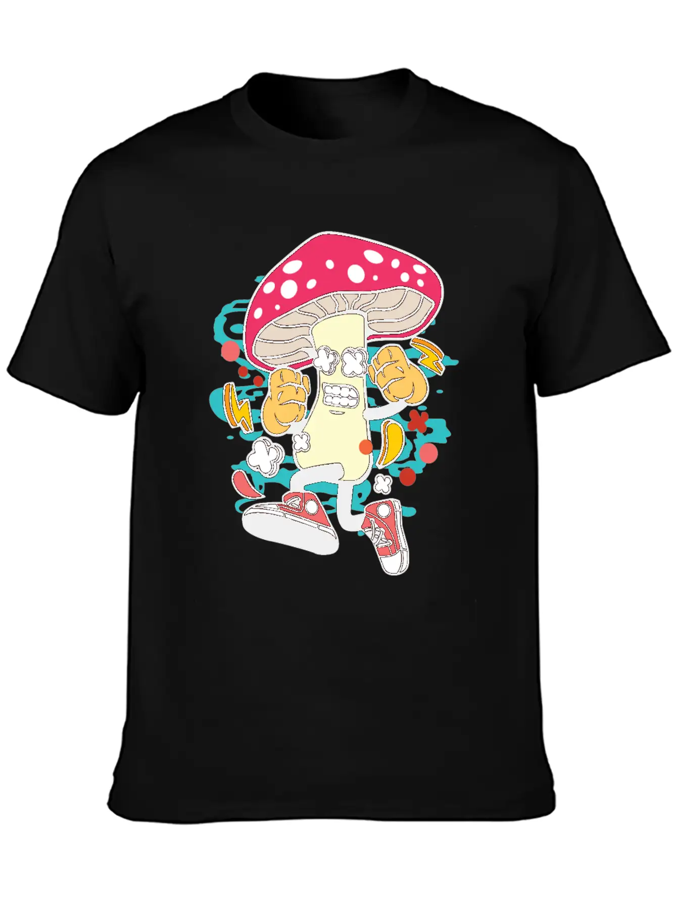 Mushroom Soft Cotton Short Sleeve Tee ¨C Unisex Wardrobe Staple