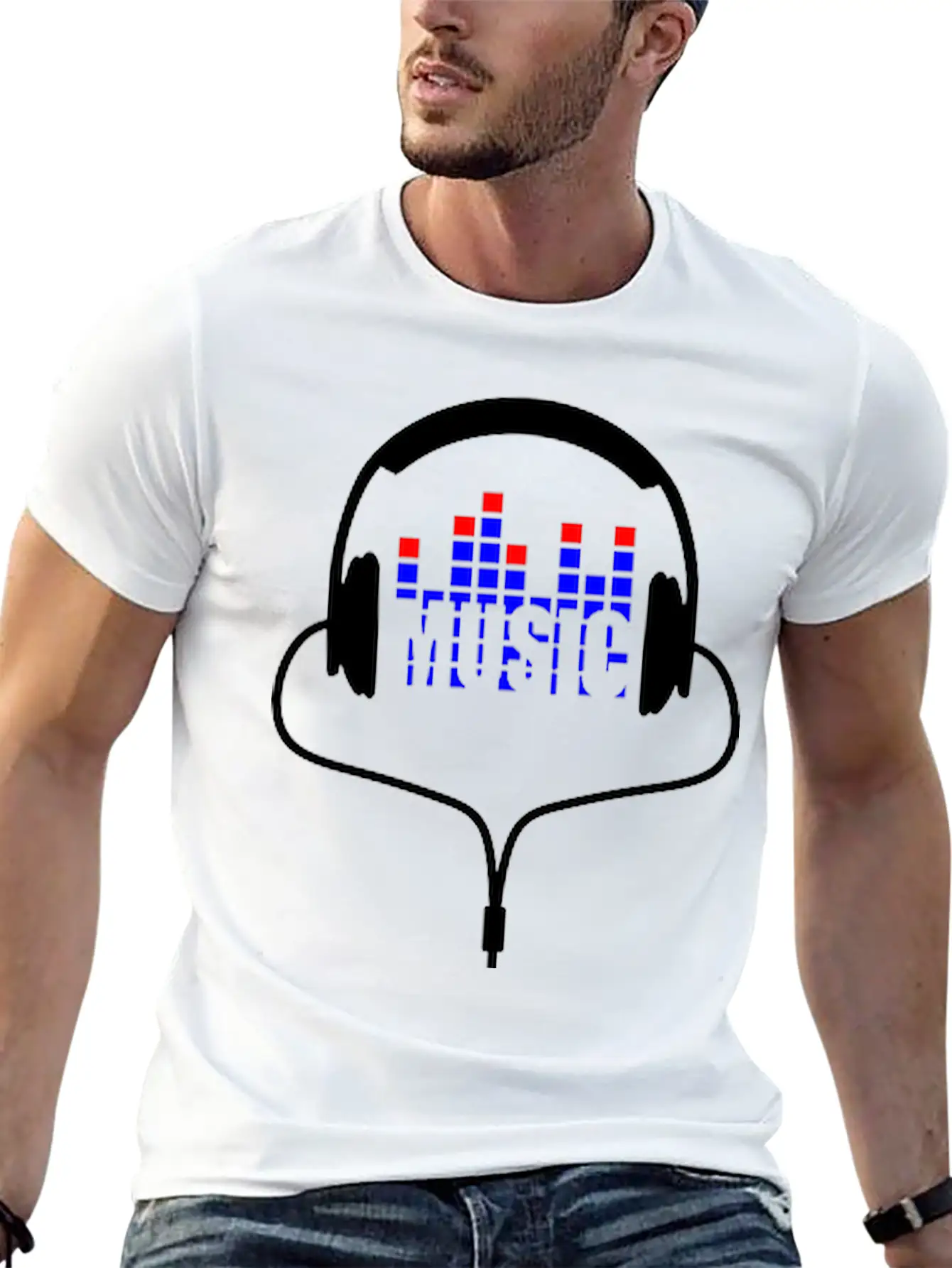 Music 2 Essential Cotton Tee For Daily Outfits ¨C Unisex Style