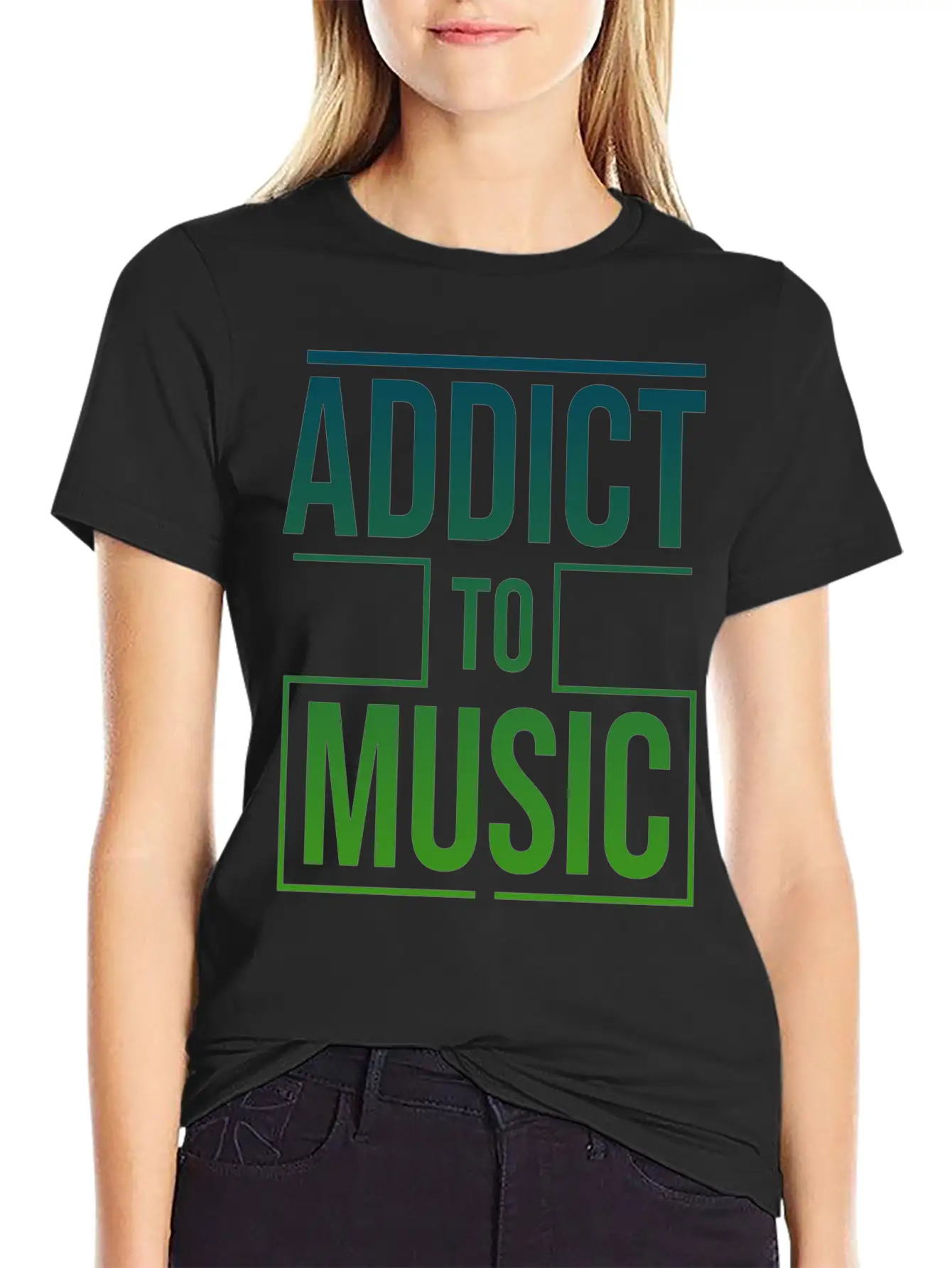 Music Addict DJ Rave Electro Techno Soft Cotton Short Sleeve Tee ¨C Unisex Wardrobe Staple