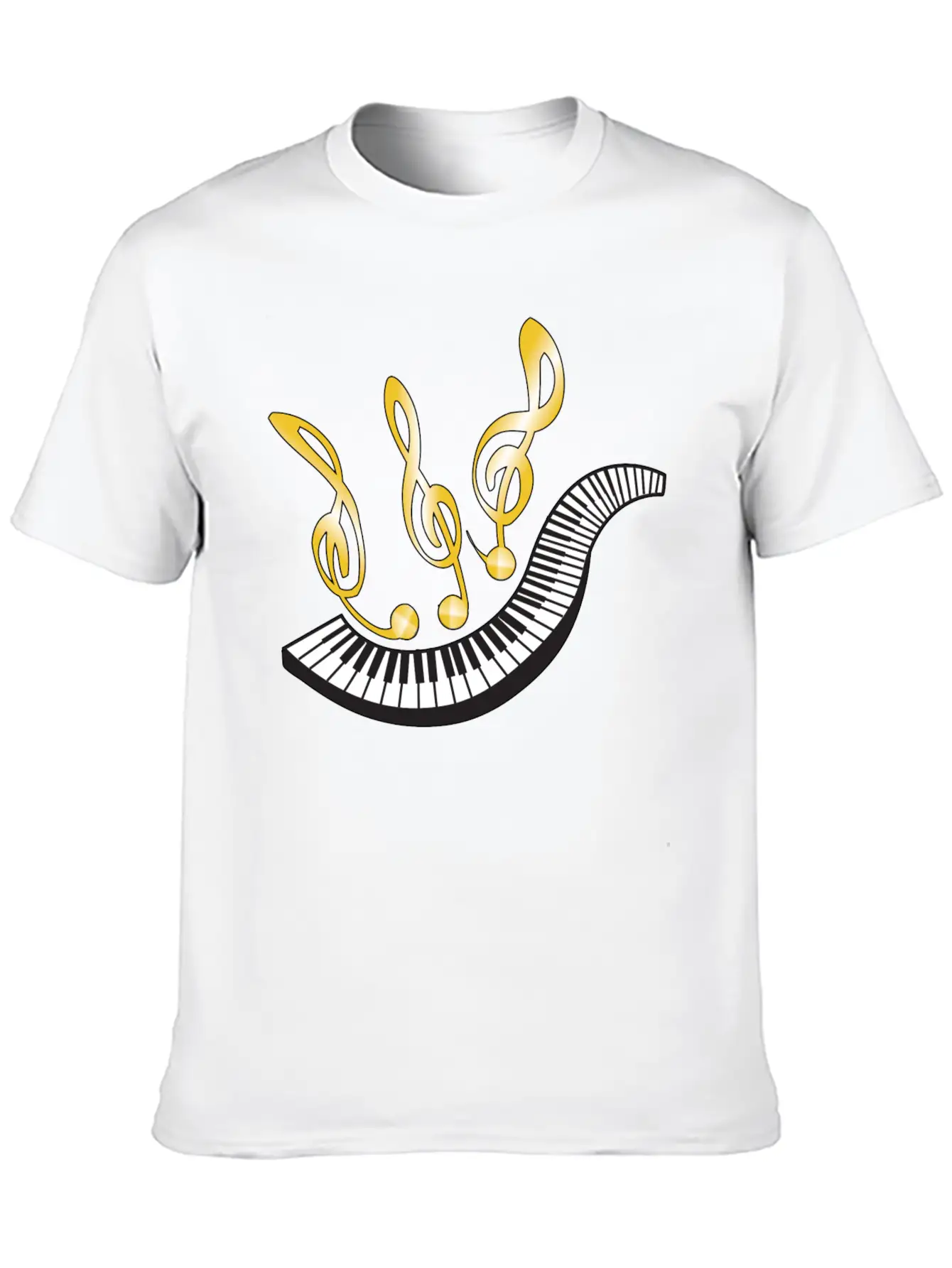 Music Essential Cotton Tee For Daily Outfits ¨C Unisex Style