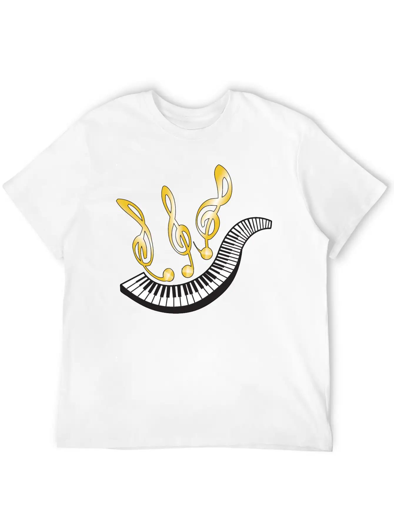 Music Essential Cotton Tee For Daily Outfits ¨C Unisex Style