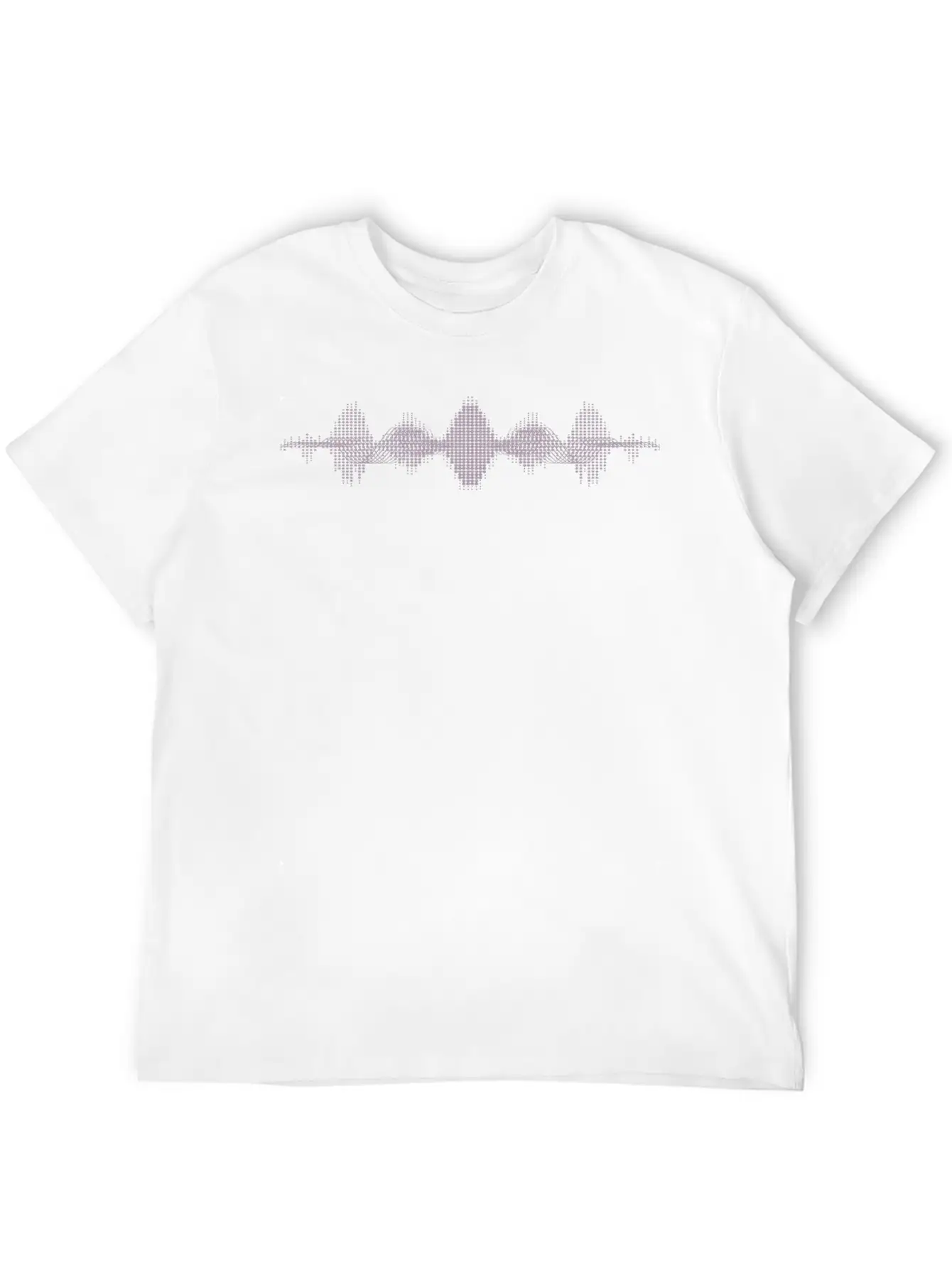 Music Frequency Tone Waves Physics And Sound Basic Graphic T-Shirt ¨C Daily Comfort In Soft Cotton