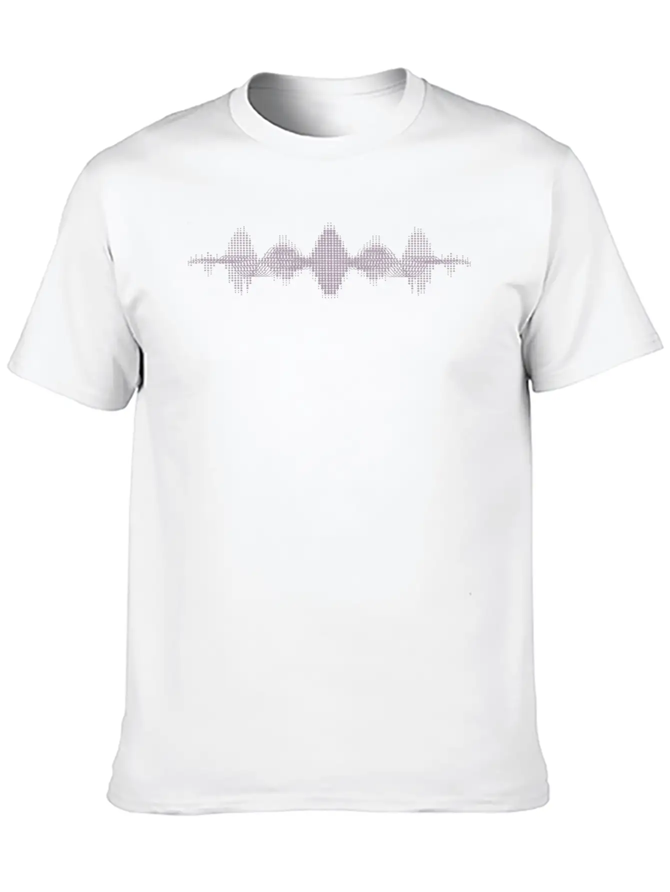 Music Frequency Tone Waves Physics And Sound Basic Graphic T-Shirt ¨C Daily Comfort In Soft Cotton
