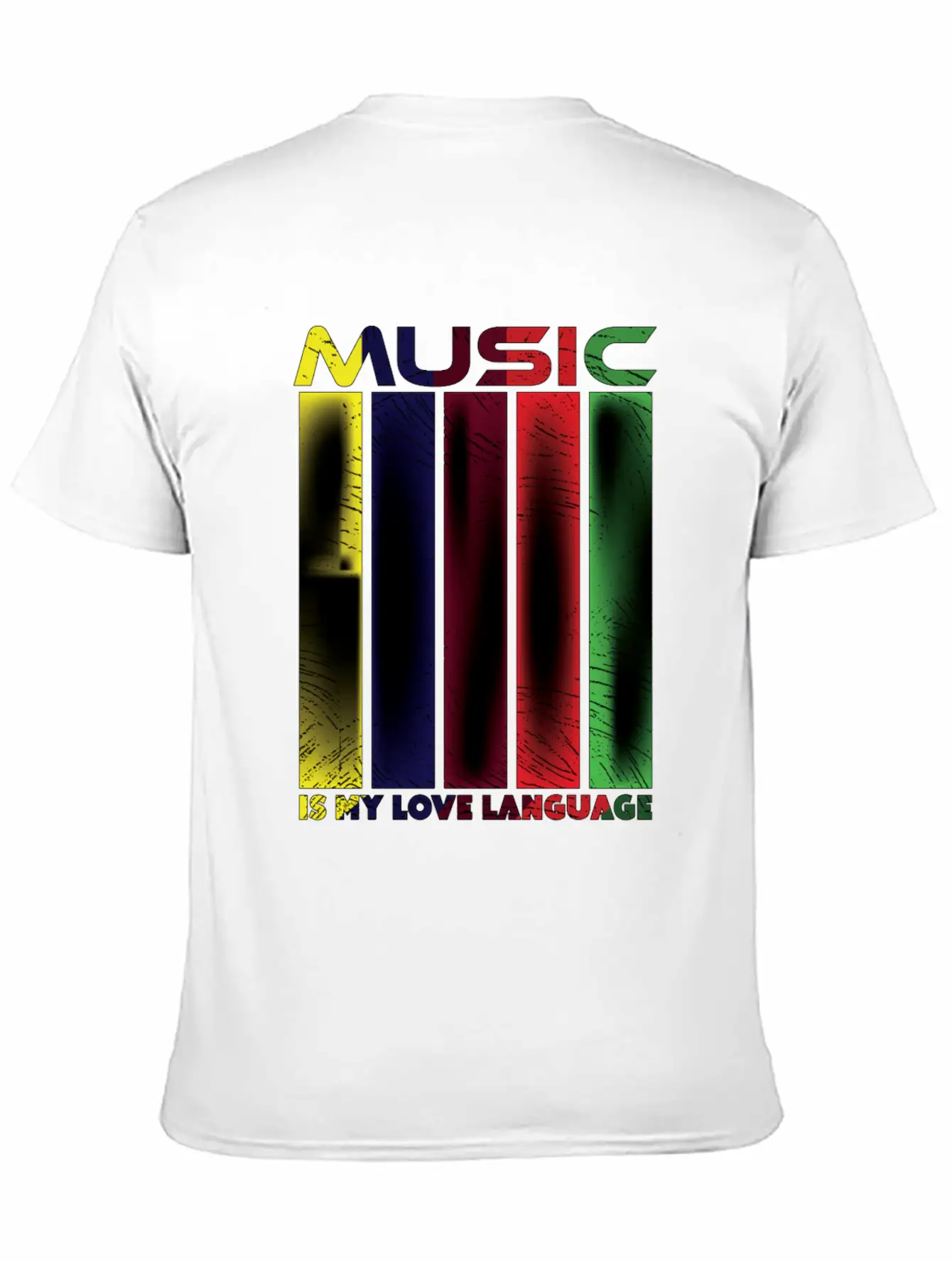 Music Is My Love Language - Funny Music Qoutes Essential Cotton Tee For Daily Outfits ¨C Unisex Style