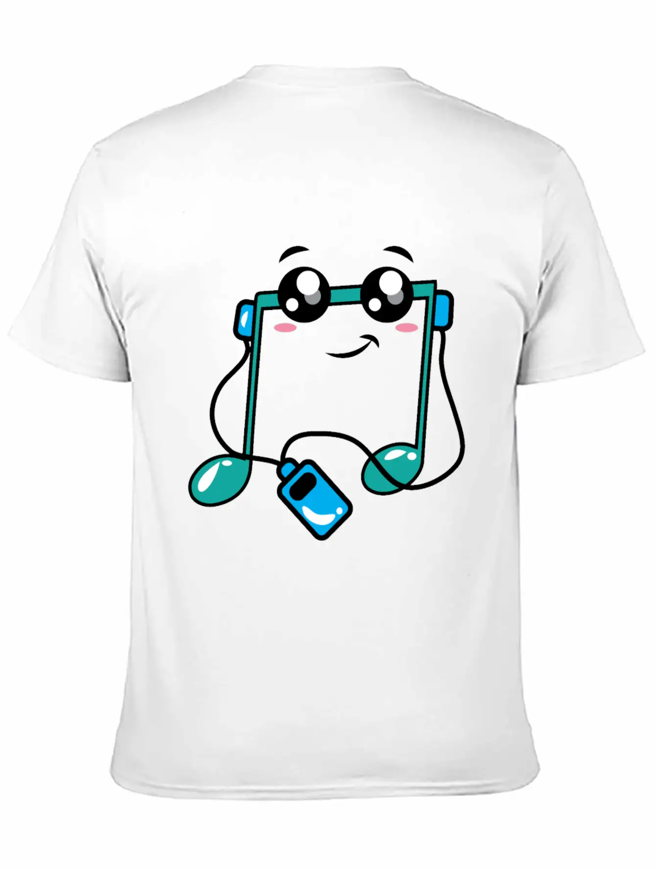 Music Note Cartoon Basic Graphic T-Shirt ¨C Daily Comfort In Soft Cotton
