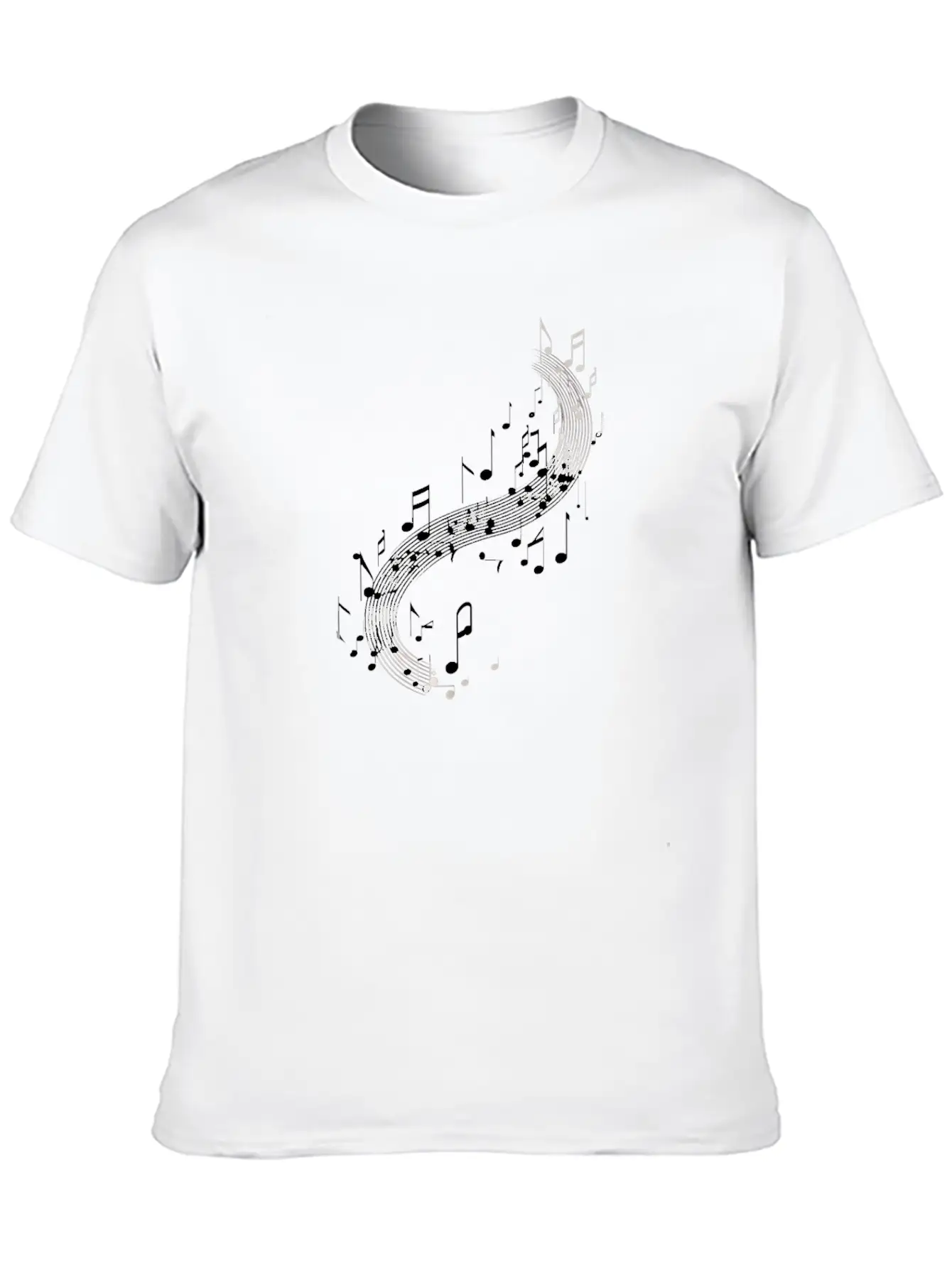 Music Note Dream Basic Graphic T-Shirt ¨C Daily Comfort In Soft Cotton