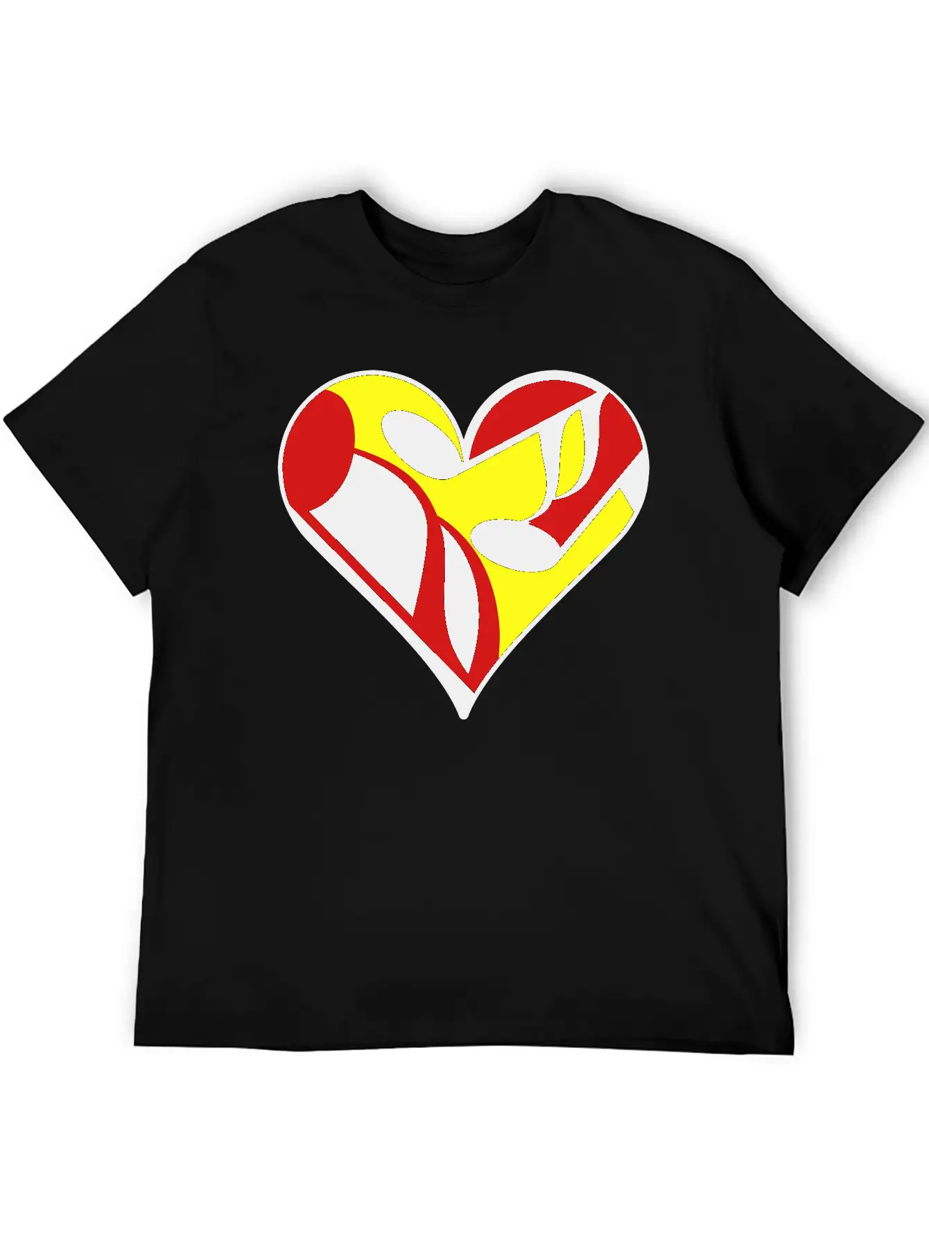 Music Note Heart Basic Graphic T-Shirt ¨C Daily Comfort In Soft Cotton