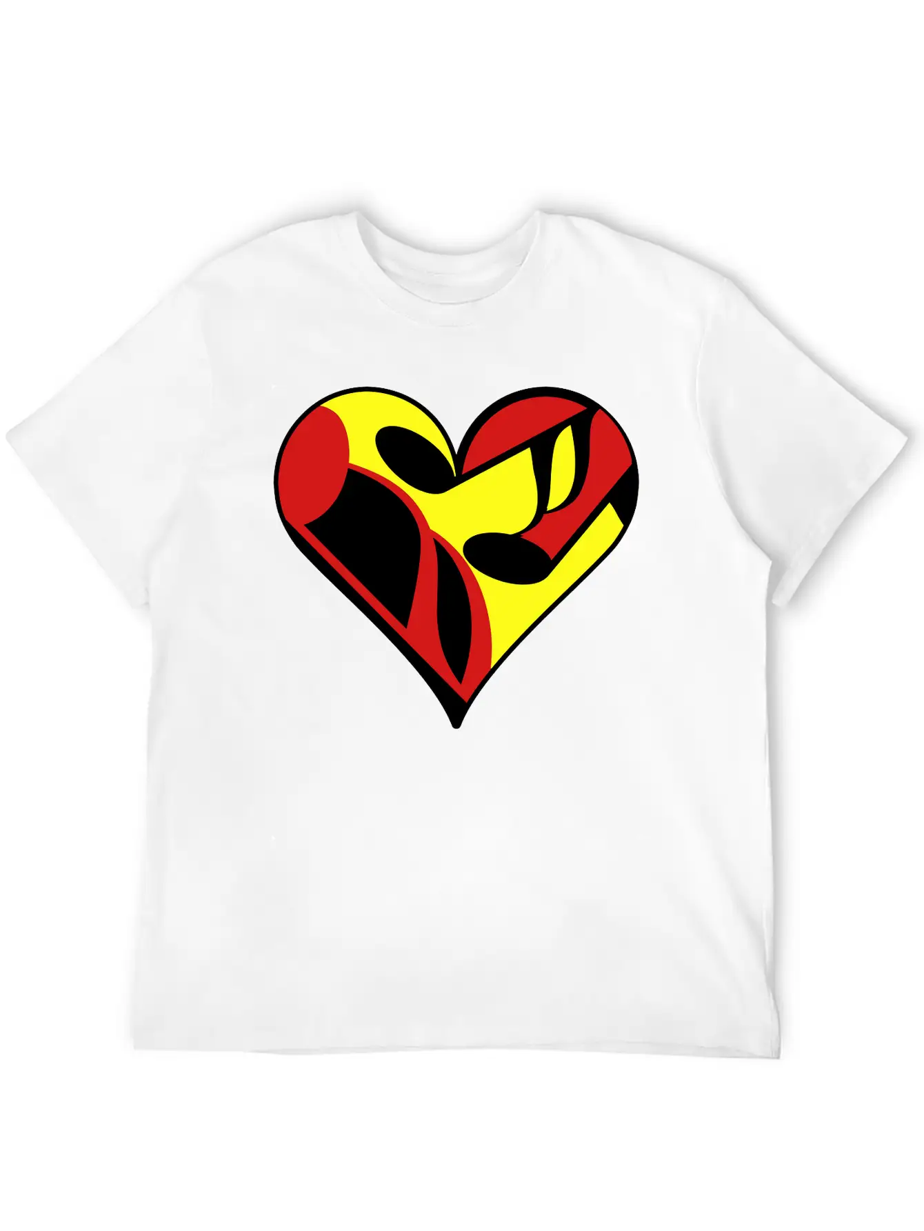 Music Note Heart Basic Graphic T-Shirt ¨C Daily Comfort In Soft Cotton