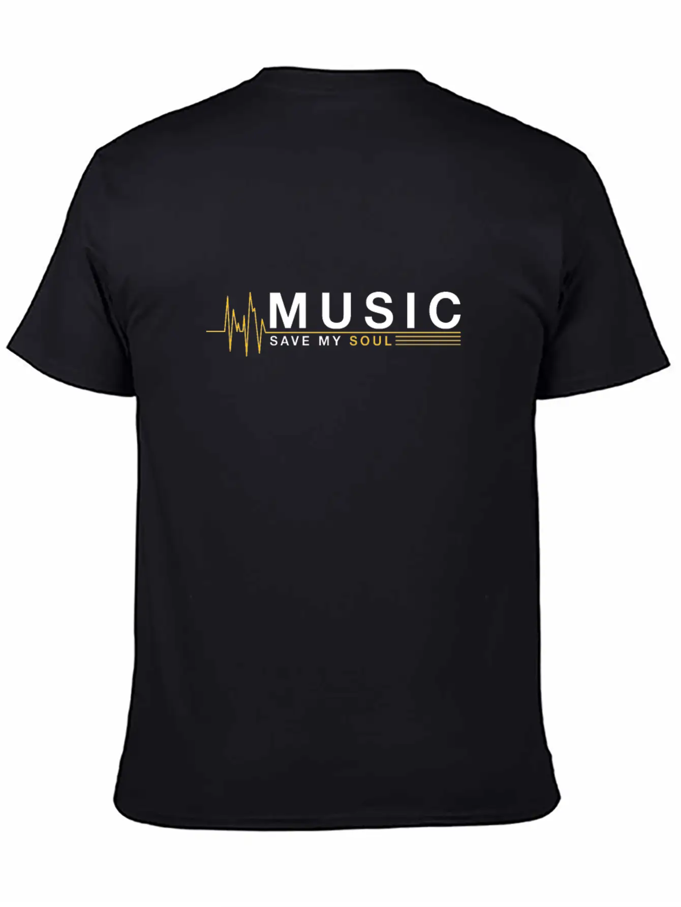 Music Save My Soul Essential Cotton Tee For Daily Outfits ¨C Unisex Style
