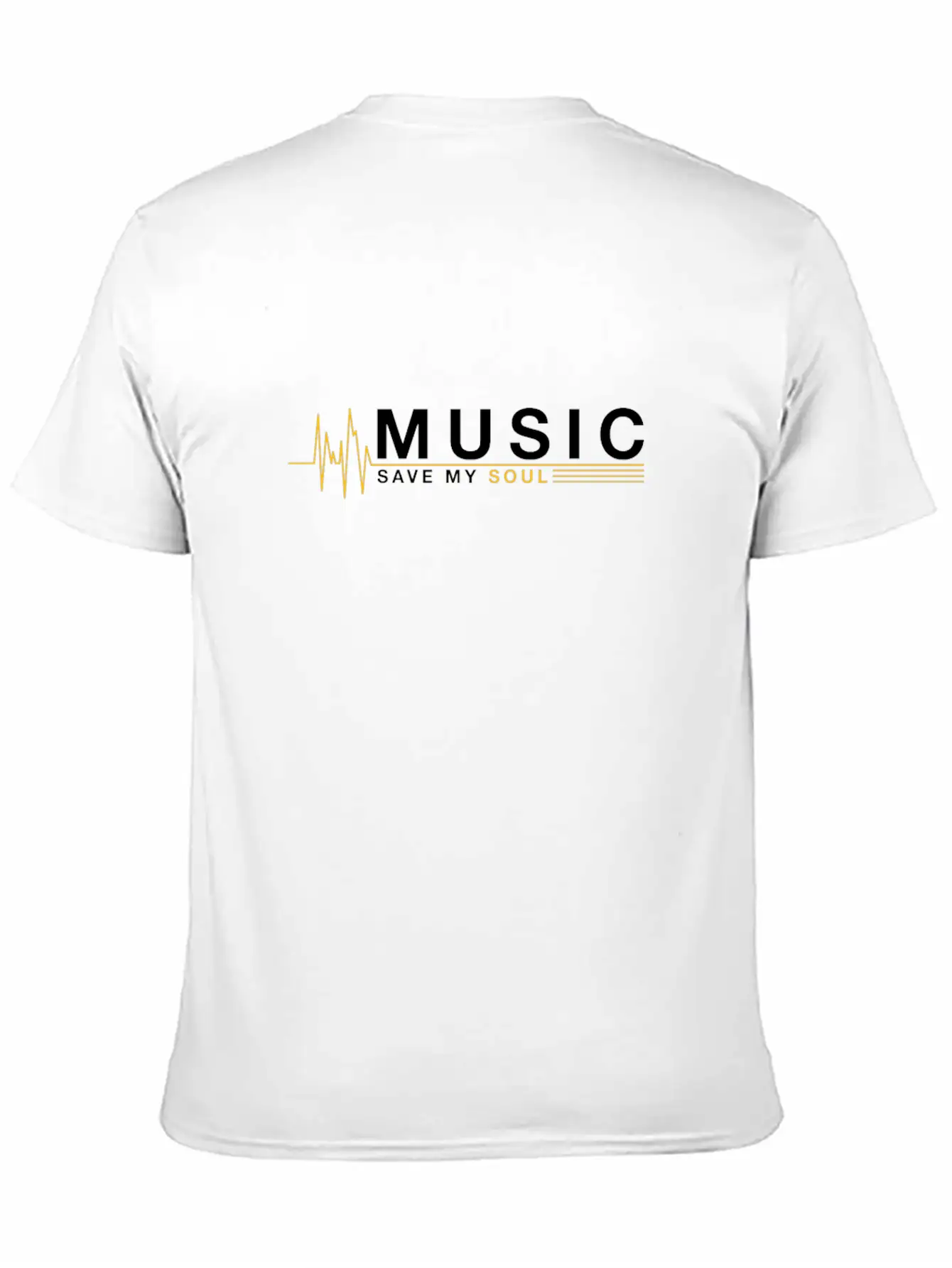 Music Save My Soul Essential Cotton Tee For Daily Outfits ¨C Unisex Style