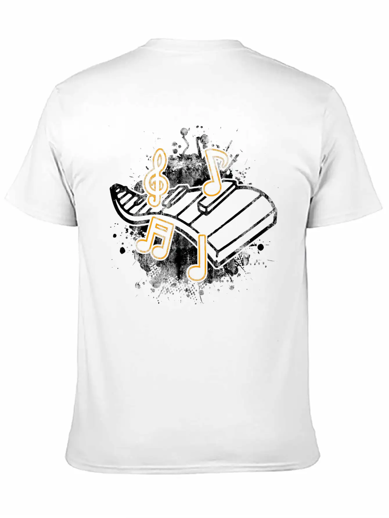 Music School Melody Musical Instrument Concert Unisex Casual T-Shirt ¨C Clean Design For Daily Comfort