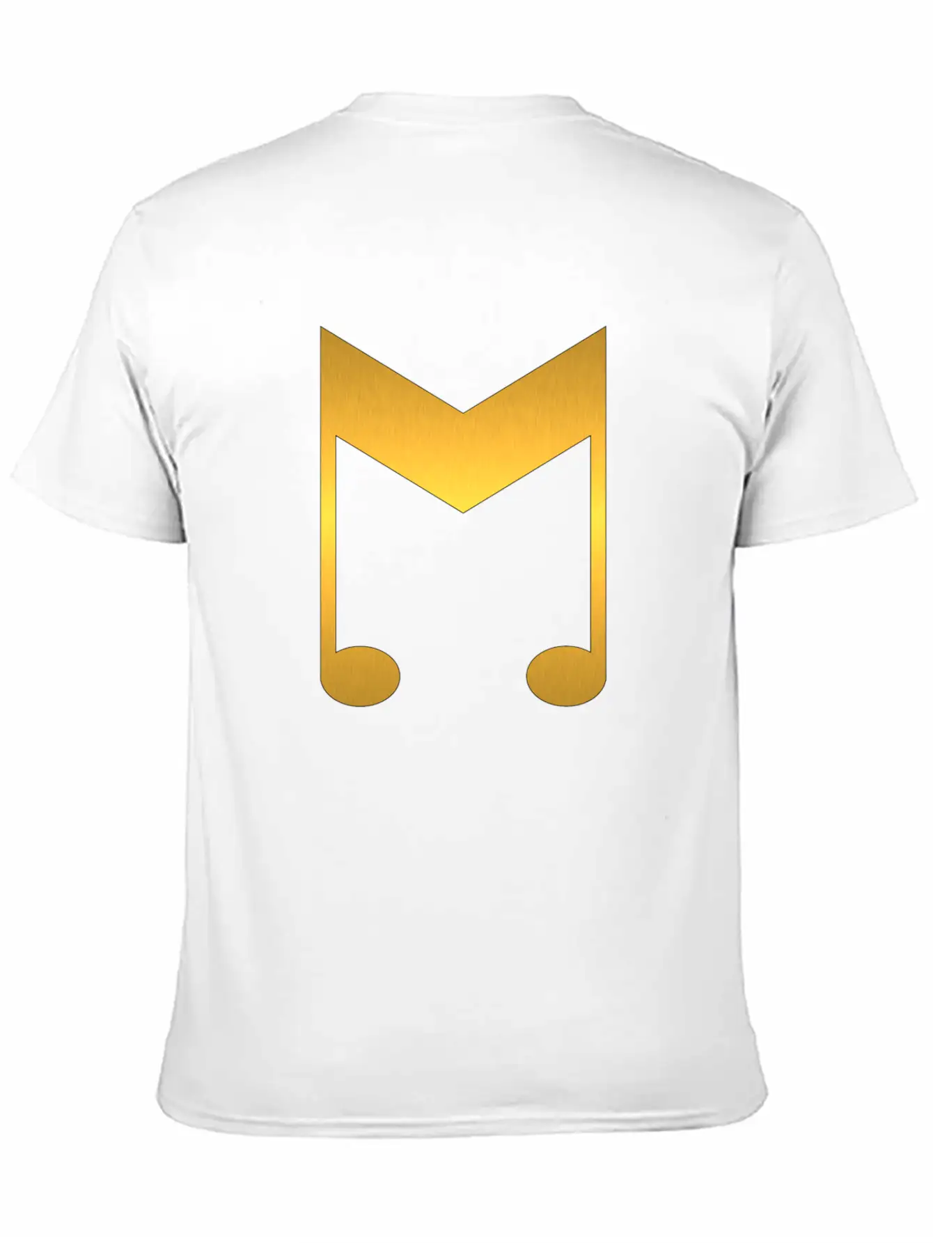 Music Symbol Gold Basic Graphic T-Shirt ¨C Daily Comfort In Soft Cotton