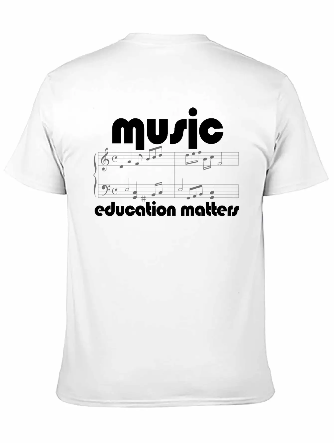 Music Teacher Music Education Matters Composer Soft Cotton Short Sleeve Tee ¨C Unisex Wardrobe Staple