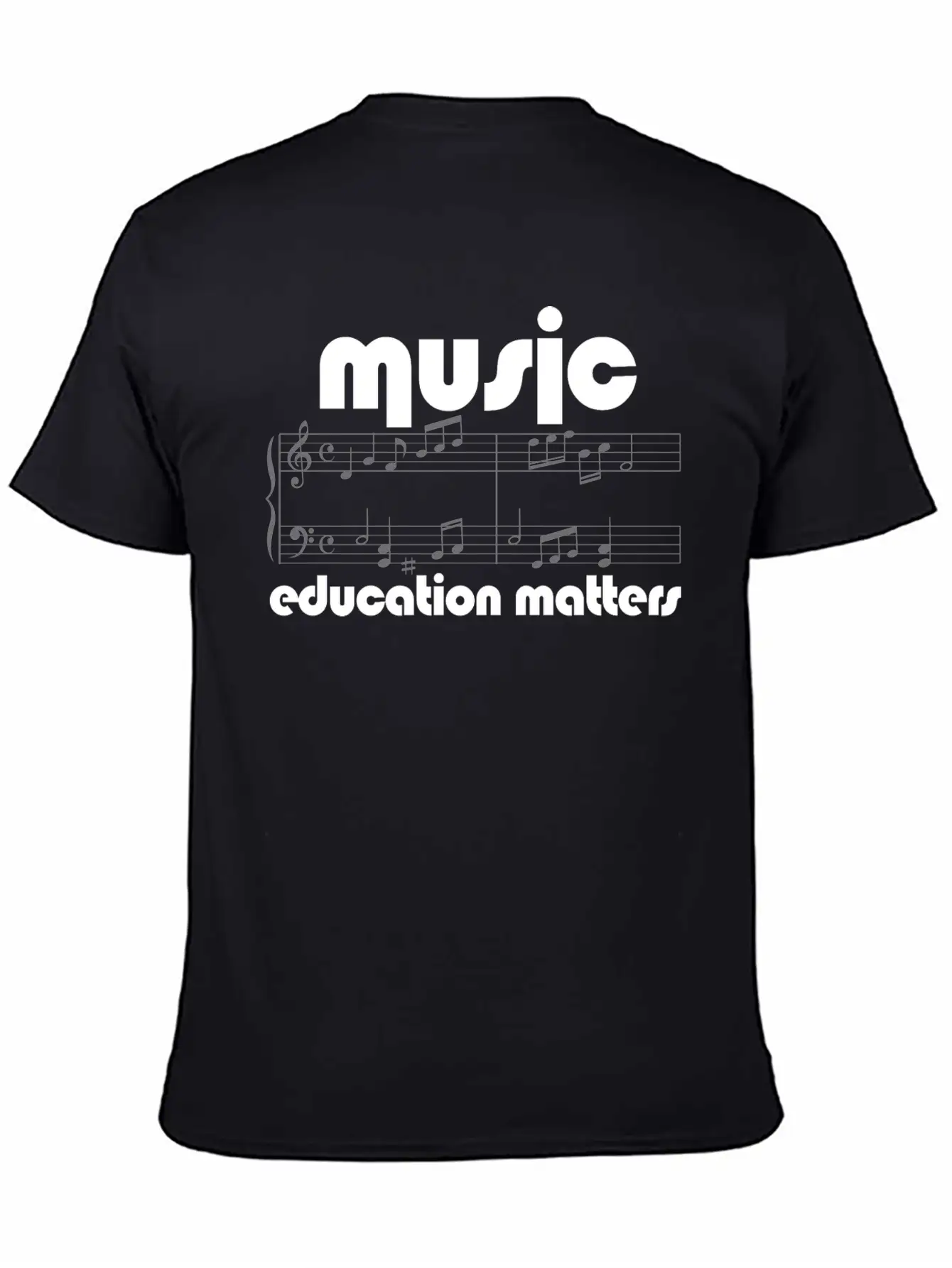 Music Teacher Music Education Matters Composer Soft Cotton Short Sleeve Tee ¨C Unisex Wardrobe Staple