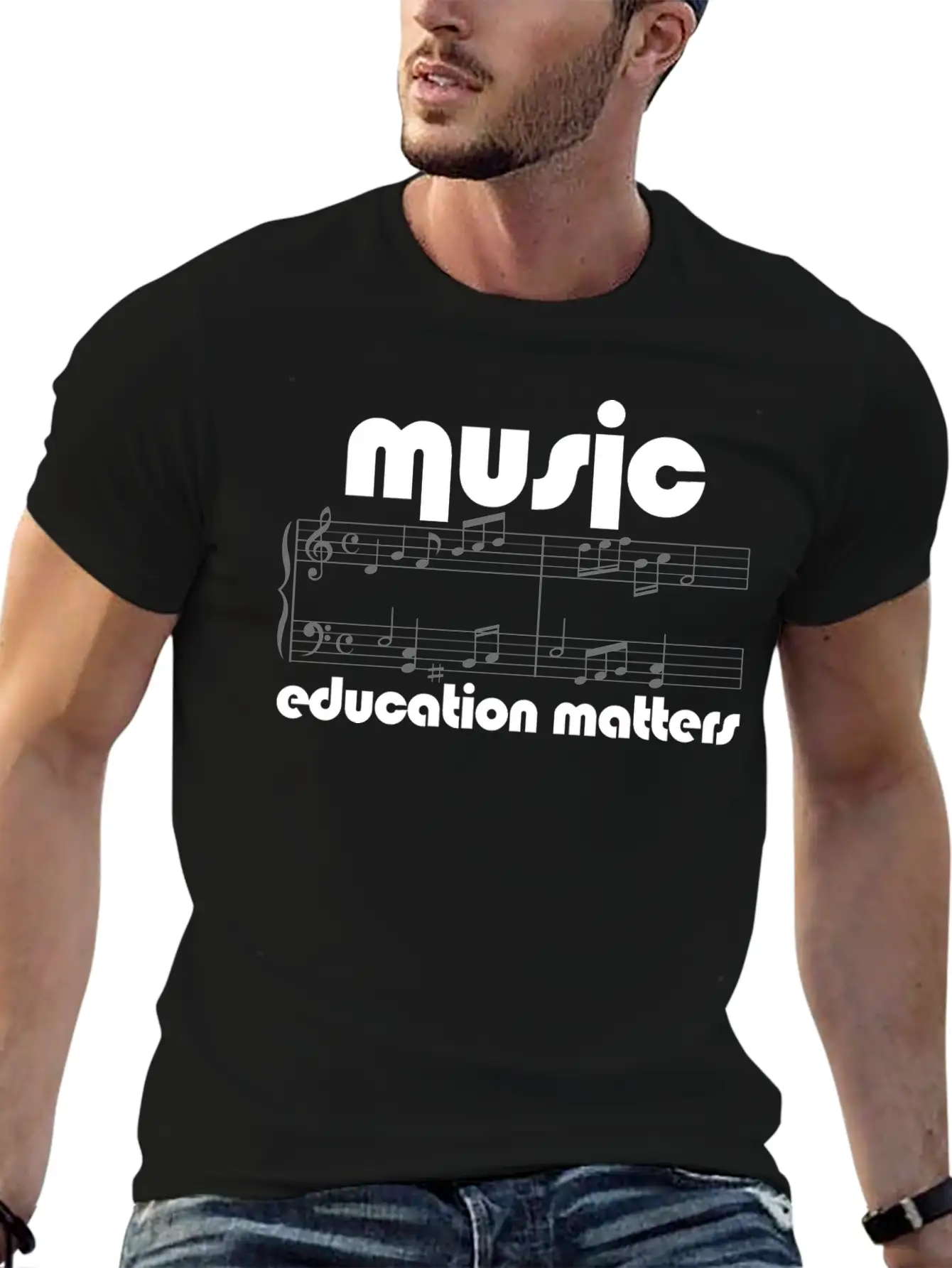 Music Teacher Music Education Matters Composer Soft Cotton Short Sleeve Tee ¨C Unisex Wardrobe Staple