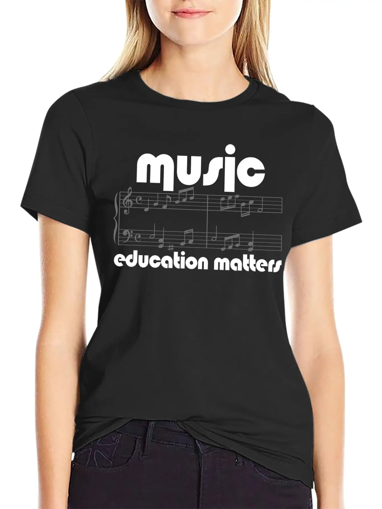 Music Teacher Music Education Matters Composer Soft Cotton Short Sleeve Tee ¨C Unisex Wardrobe Staple