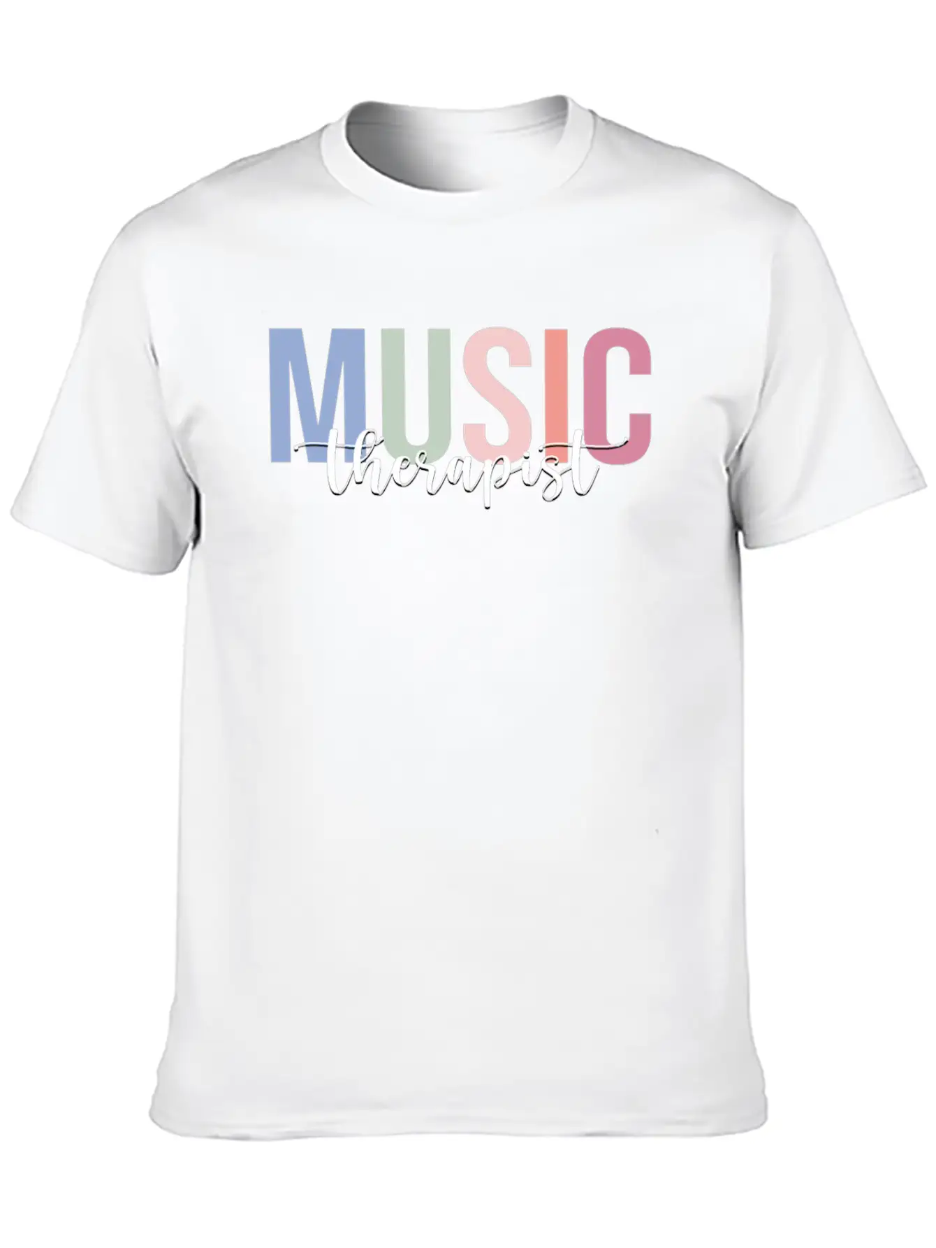 Music Therapist Music Therapy Soft Cotton Short Sleeve Tee ¨C Unisex Wardrobe Staple