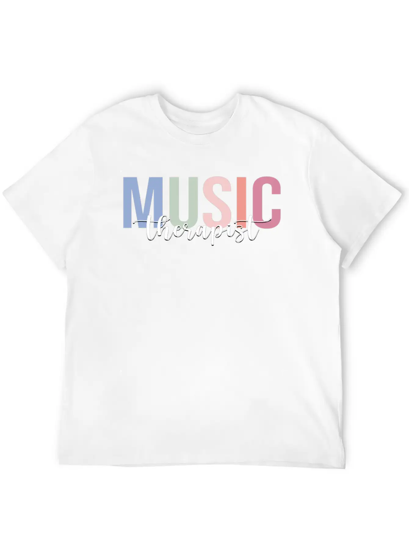 Music Therapist Music Therapy Soft Cotton Short Sleeve Tee ¨C Unisex Wardrobe Staple