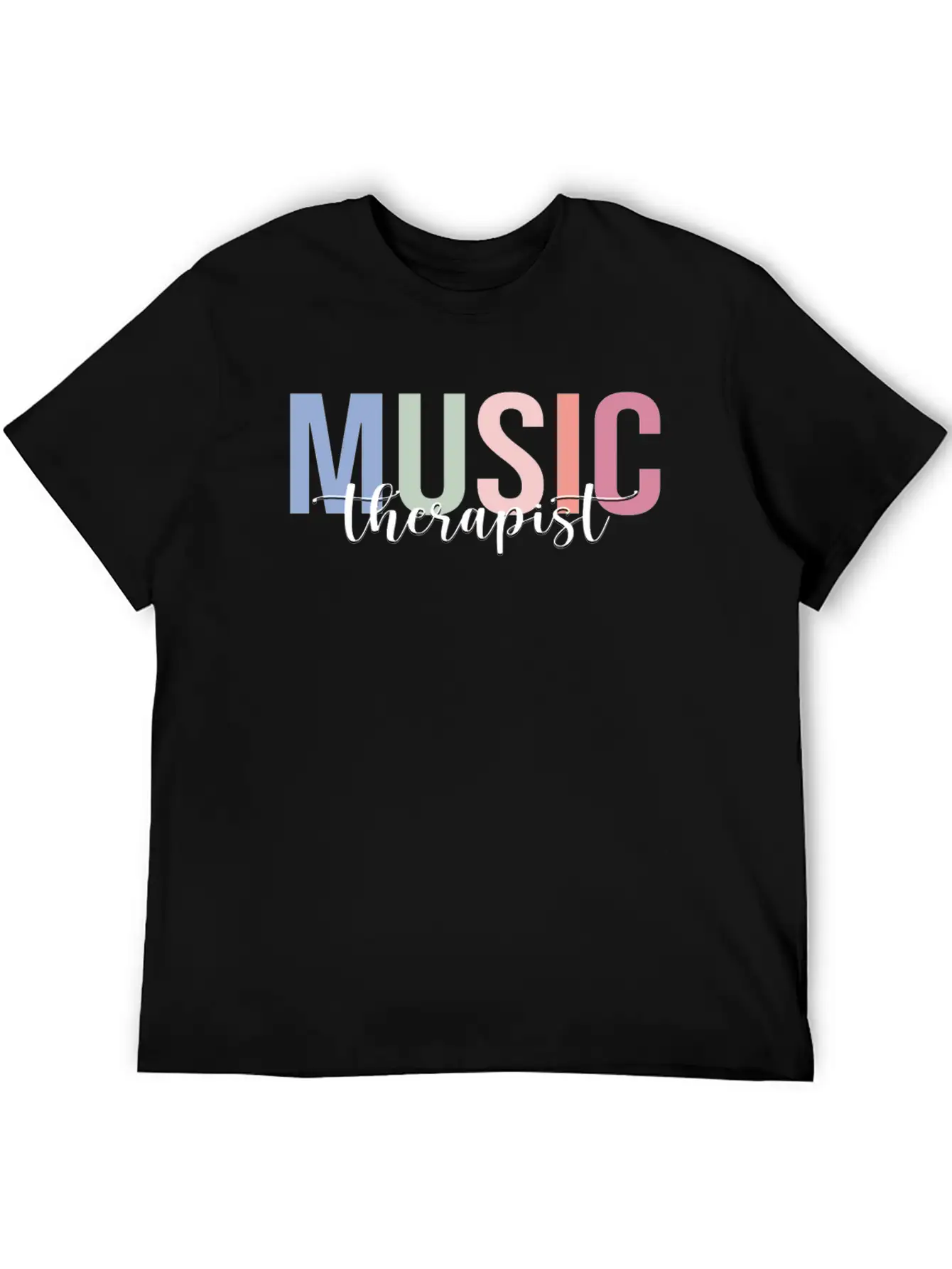 Music Therapist Music Therapy Soft Cotton Short Sleeve Tee ¨C Unisex Wardrobe Staple