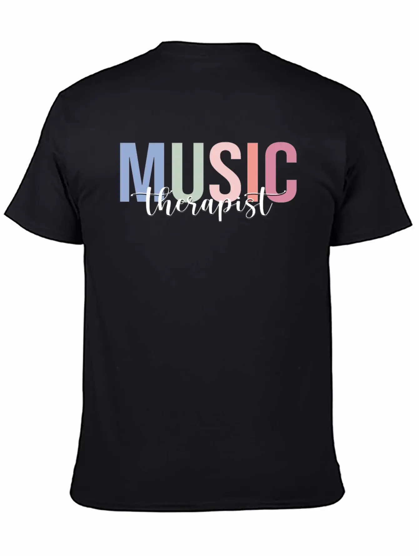 Music Therapist Music Therapy Soft Cotton Short Sleeve Tee ¨C Unisex Wardrobe Staple