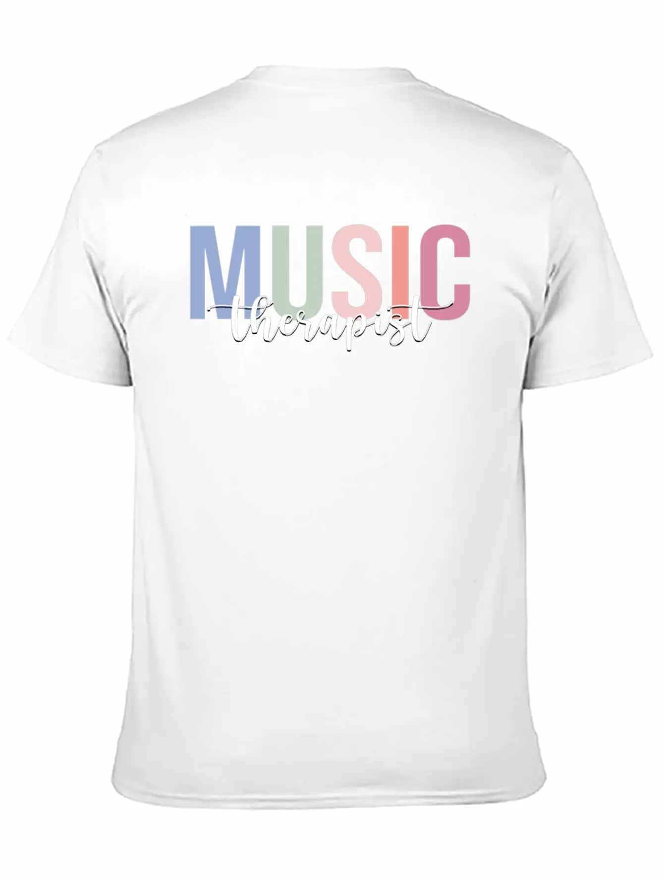 Music Therapist Music Therapy Soft Cotton Short Sleeve Tee ¨C Unisex Wardrobe Staple