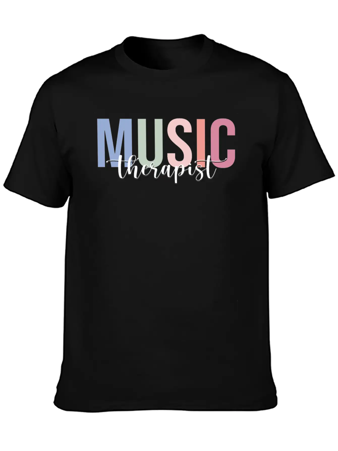 Music Therapist Music Therapy Soft Cotton Short Sleeve Tee ¨C Unisex Wardrobe Staple