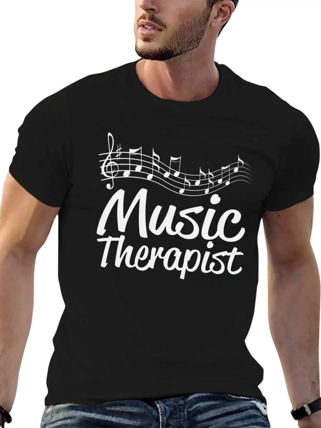 Music Therapist Soft Cotton Short Sleeve Tee ¨C Unisex Wardrobe Staple