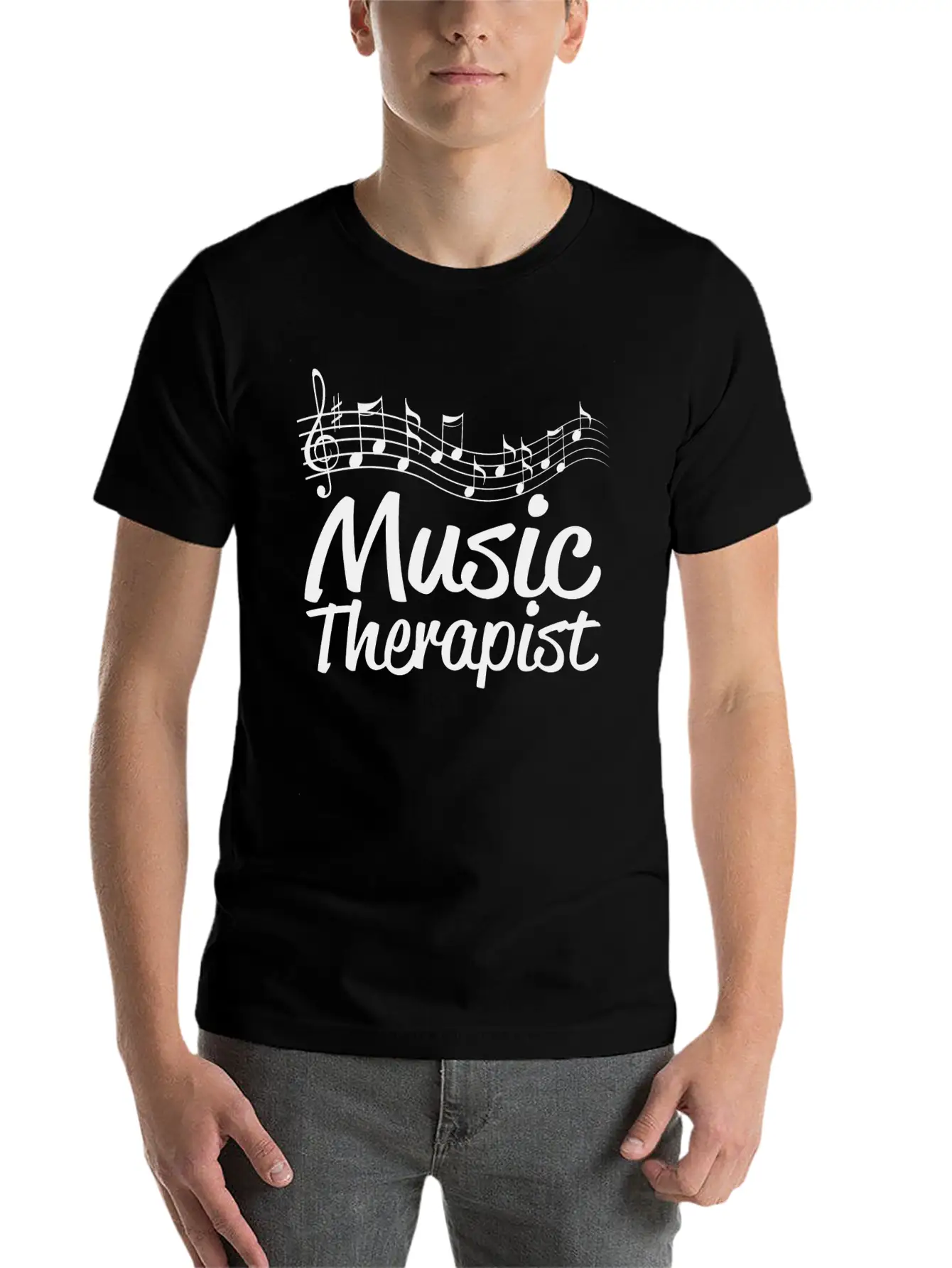 Music Therapist Soft Cotton Short Sleeve Tee ¨C Unisex Wardrobe Staple