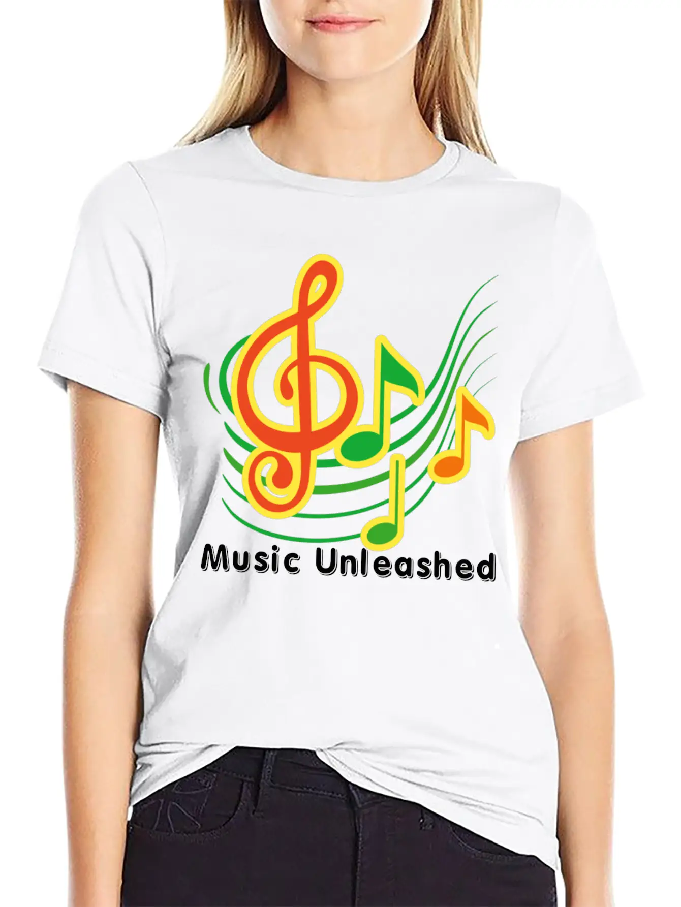 Music Unleashed Soft Cotton Short Sleeve Tee ¨C Unisex Wardrobe Staple