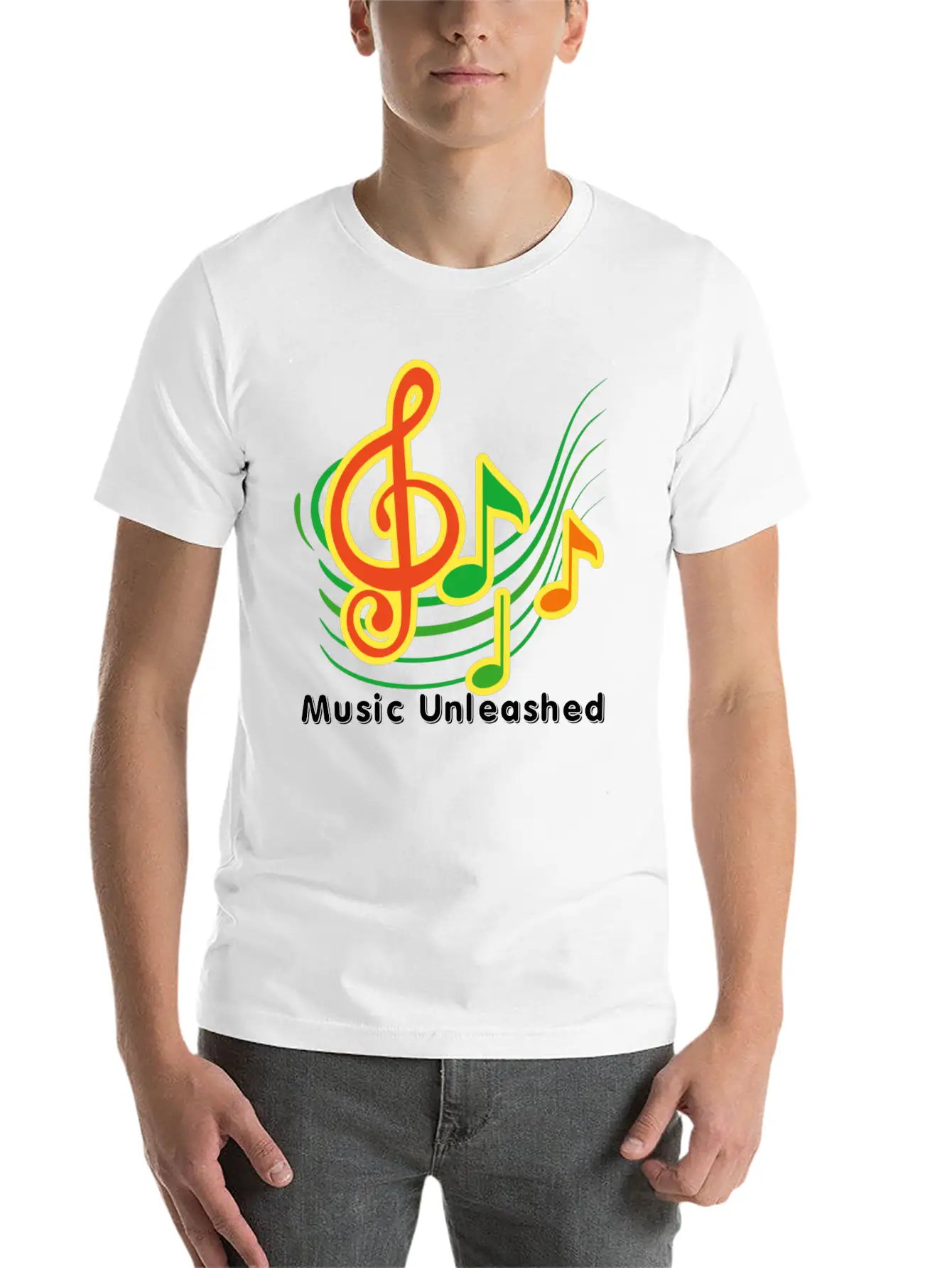 Music Unleashed Soft Cotton Short Sleeve Tee ¨C Unisex Wardrobe Staple