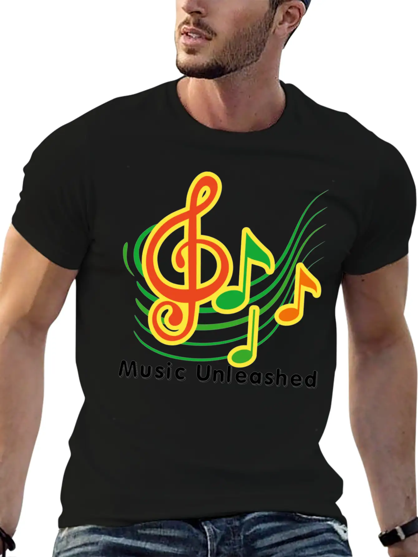 Music Unleashed Soft Cotton Short Sleeve Tee ¨C Unisex Wardrobe Staple