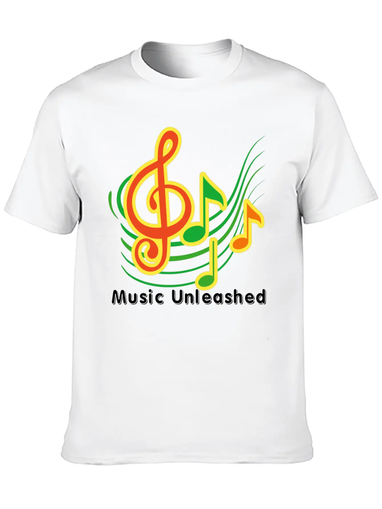 Music Unleashed Soft Cotton Short Sleeve Tee ¨C Unisex Wardrobe Staple