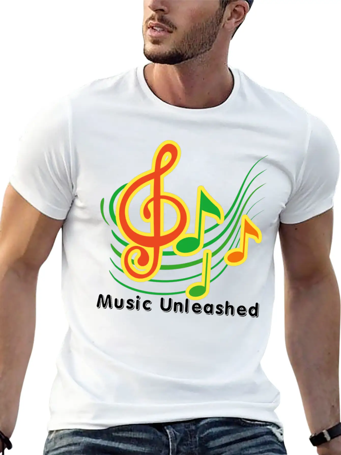 Music Unleashed Soft Cotton Short Sleeve Tee ¨C Unisex Wardrobe Staple