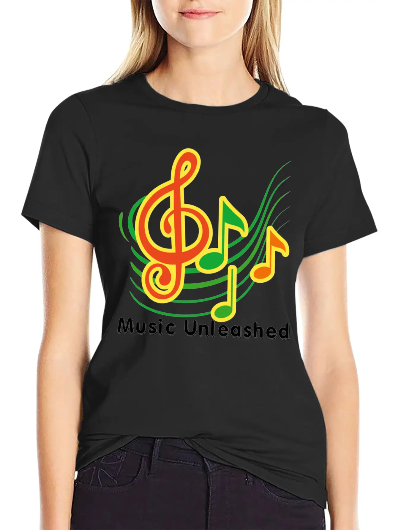 Music Unleashed Soft Cotton Short Sleeve Tee ¨C Unisex Wardrobe Staple
