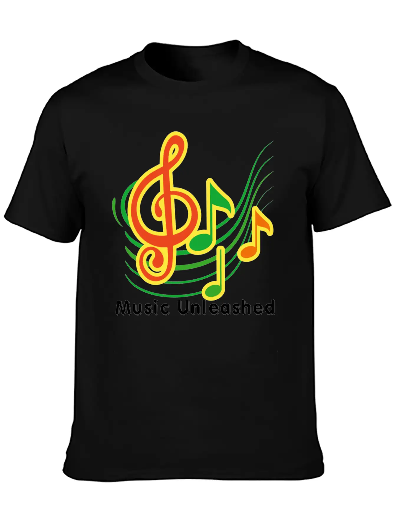 Music Unleashed Soft Cotton Short Sleeve Tee ¨C Unisex Wardrobe Staple