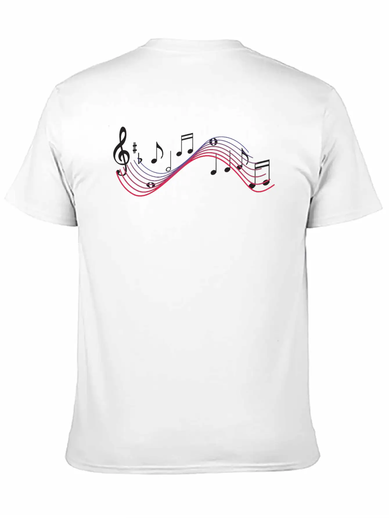 Musical Notes Soft Cotton Short Sleeve Tee ¨C Unisex Wardrobe Staple